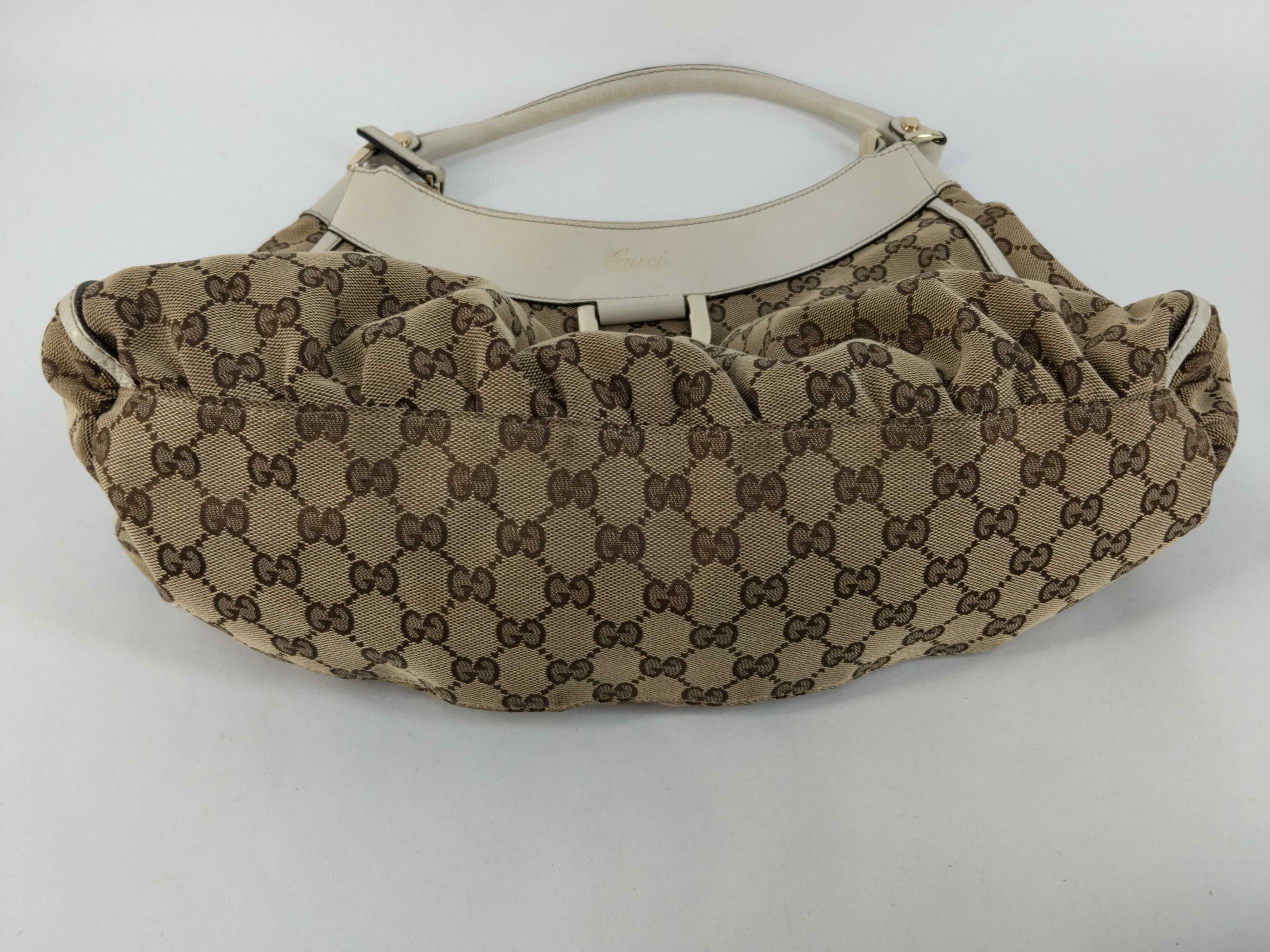GG Canvas Handbag, Abbey White Handbag — view 7