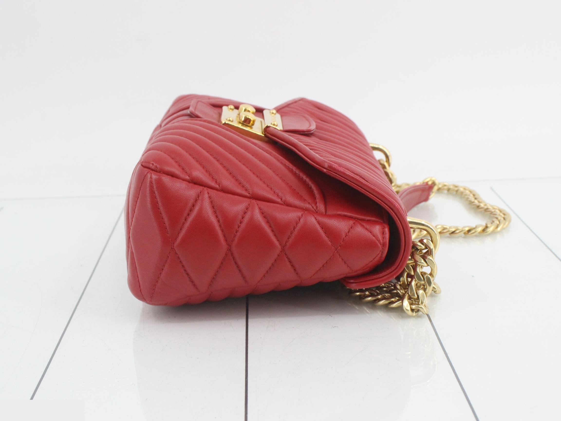 Matelasse Biker Shoulder Bag — view 3