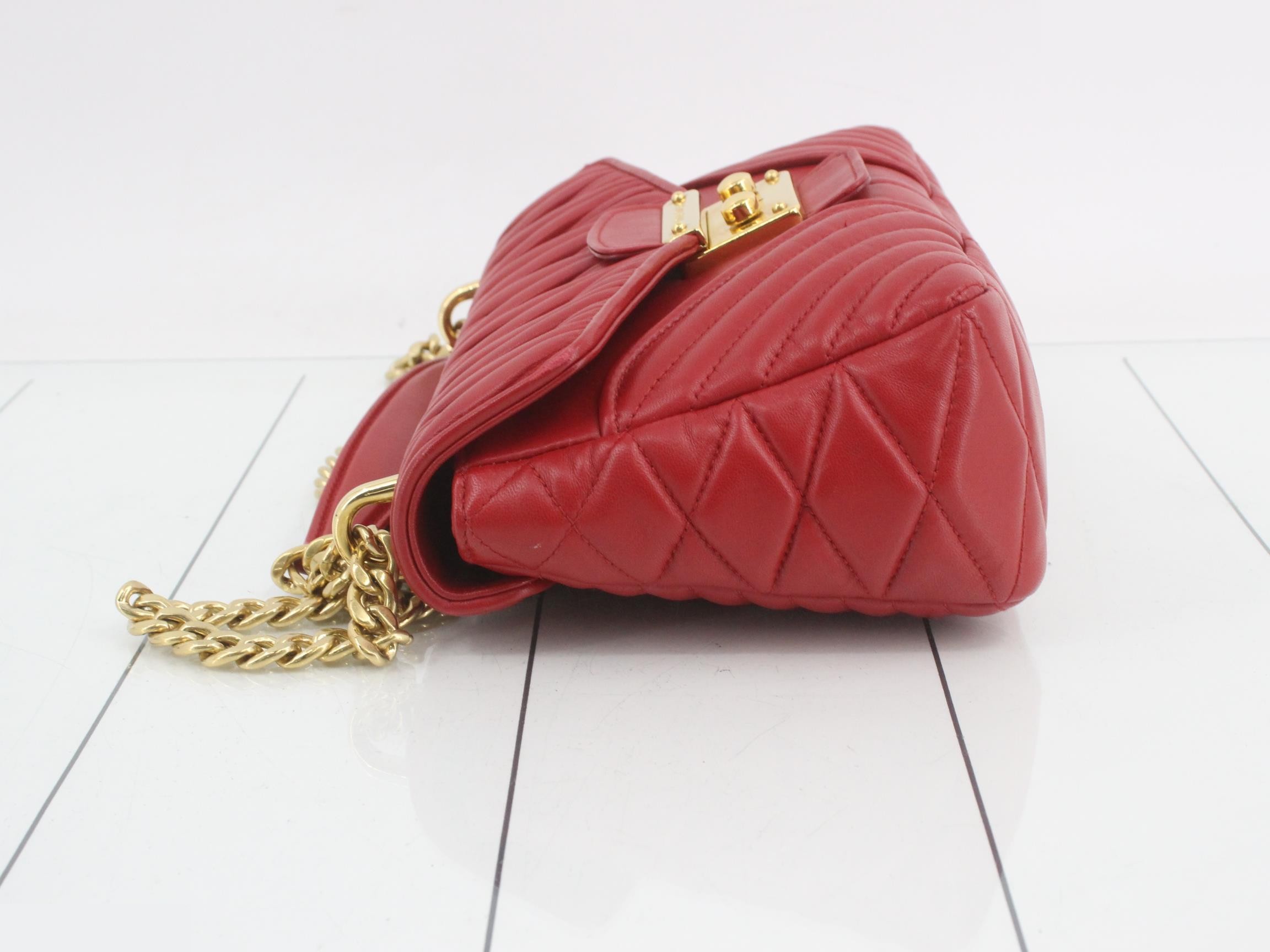 Matelasse Biker Shoulder Bag — view 4