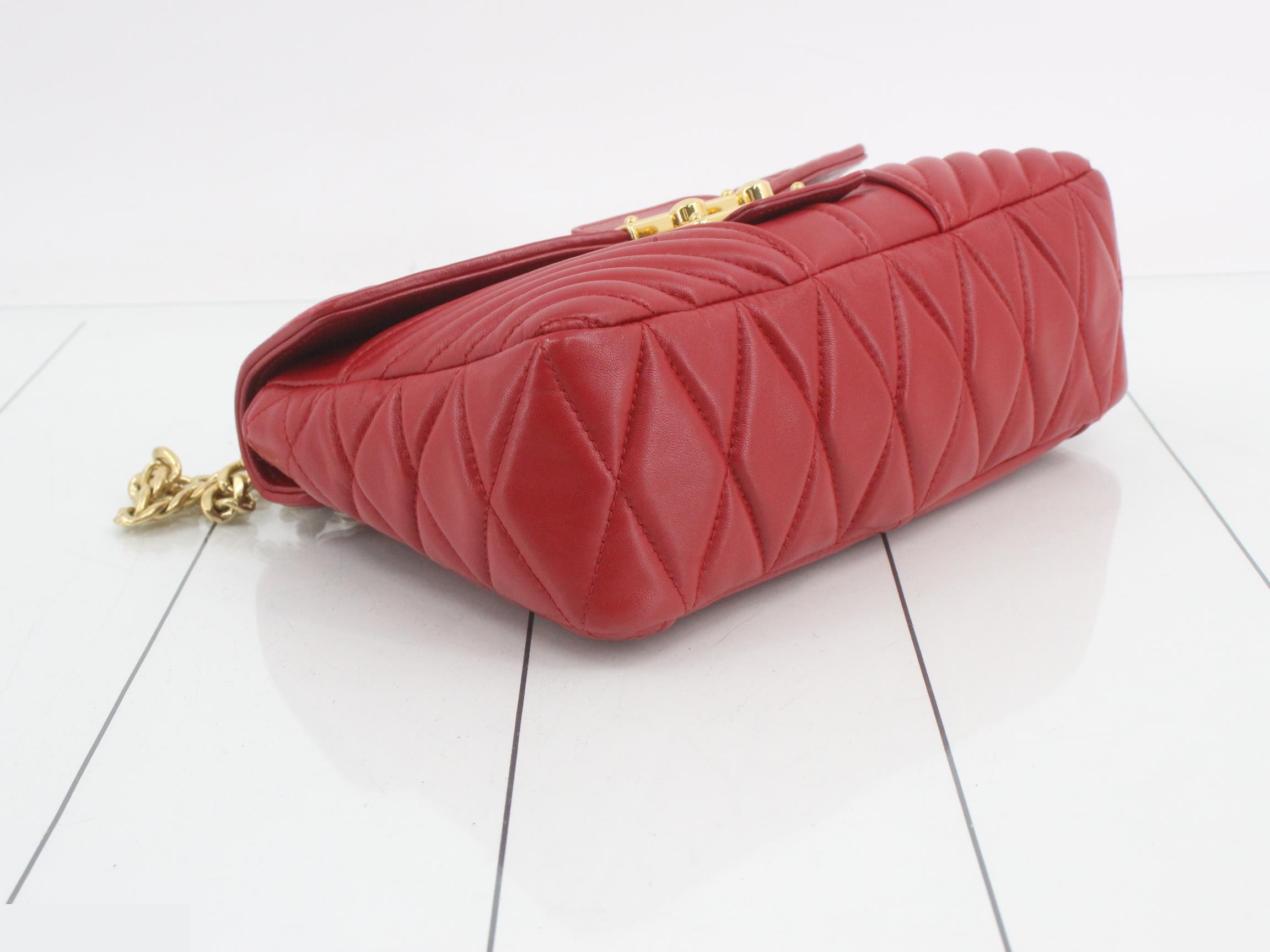 Matelasse Biker Shoulder Bag — view 5