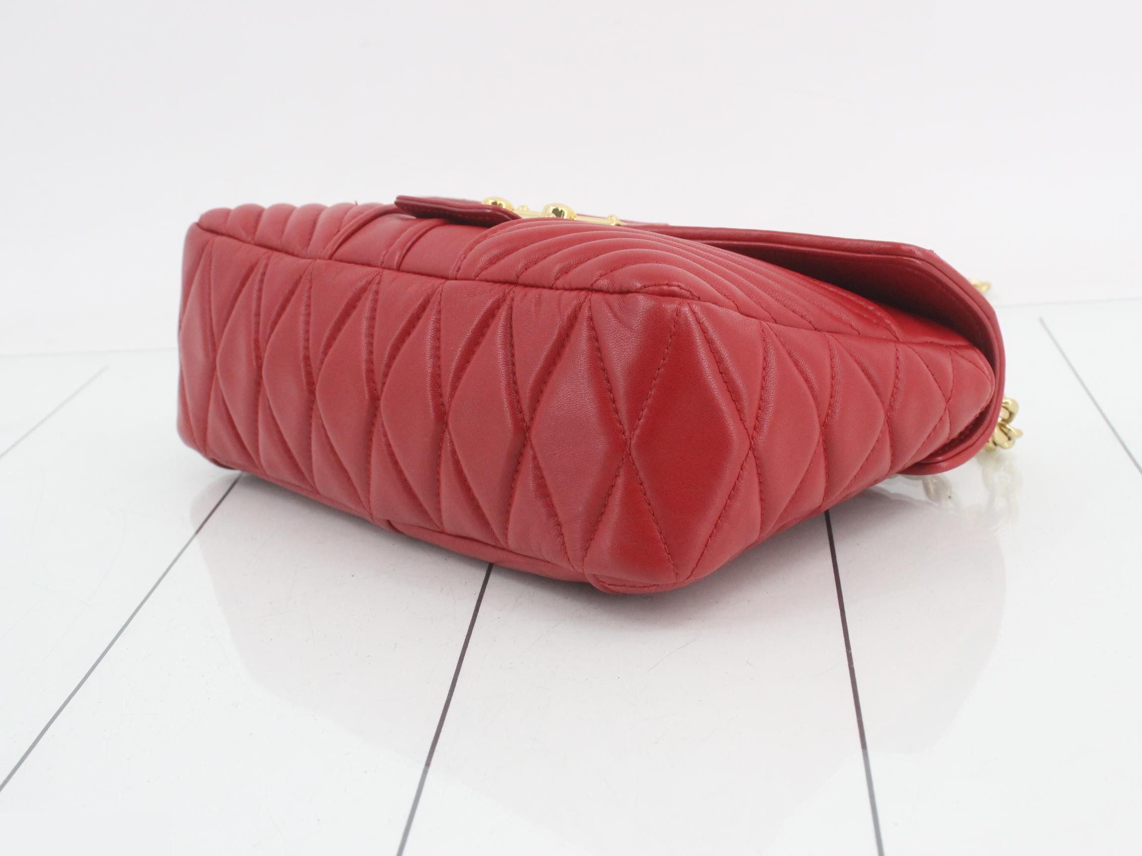 Matelasse Biker Shoulder Bag — view 6