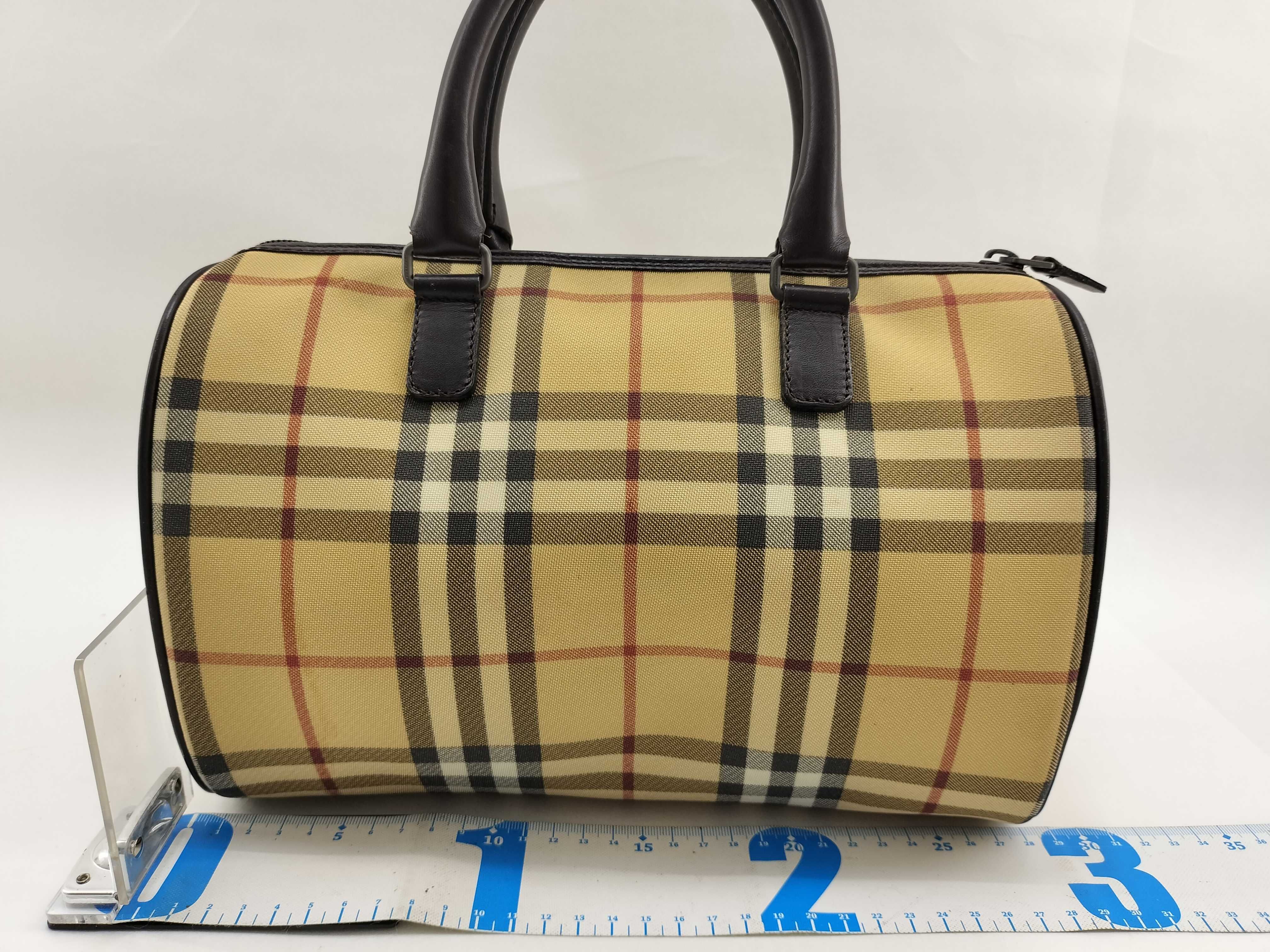Plaid Boston Bag Handbag — view 2