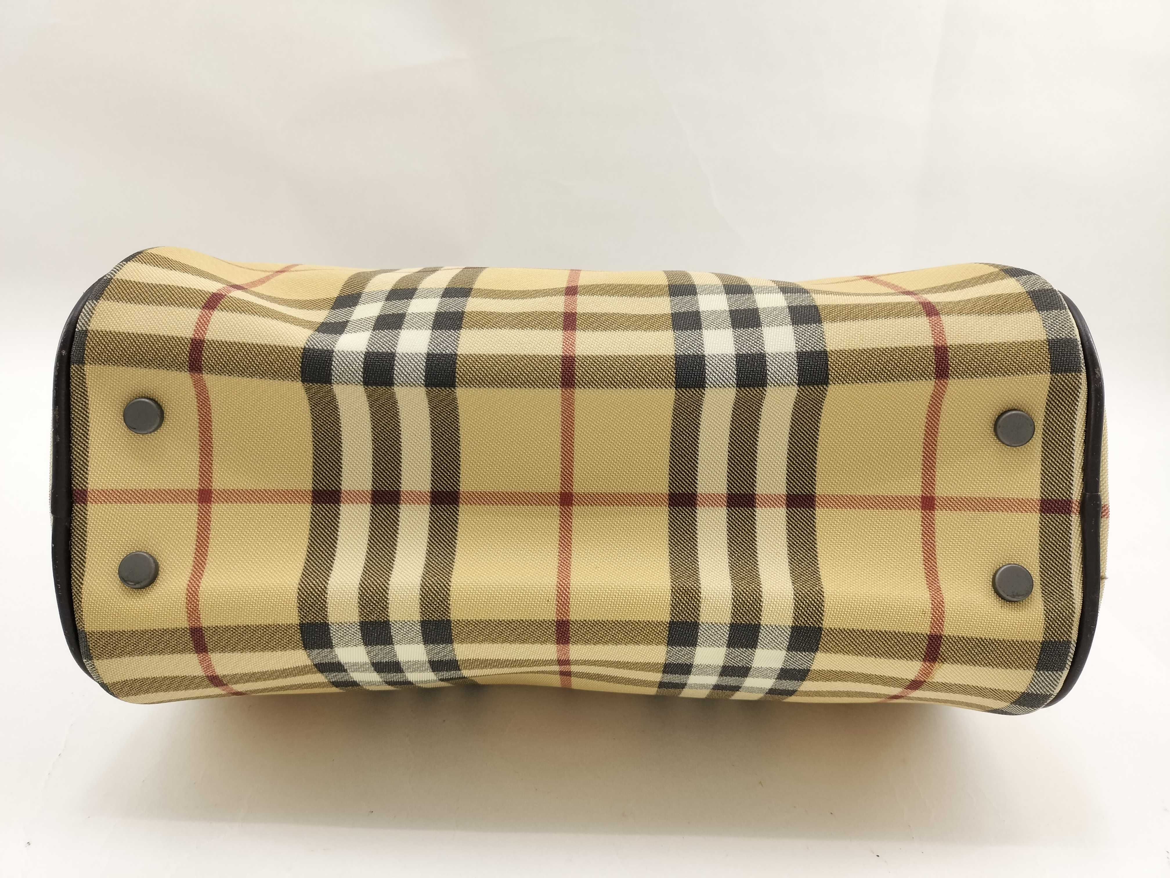 Plaid Boston Bag Handbag — view 6