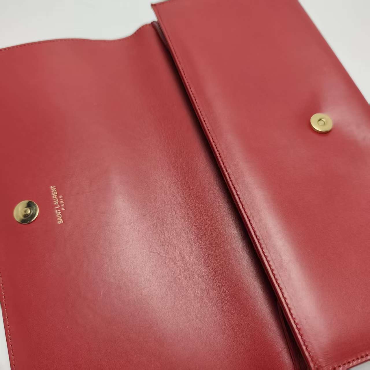 【*Shipped from: China*】Yves Saint Laurent Leather Clutch Bag Second Bag — view 7