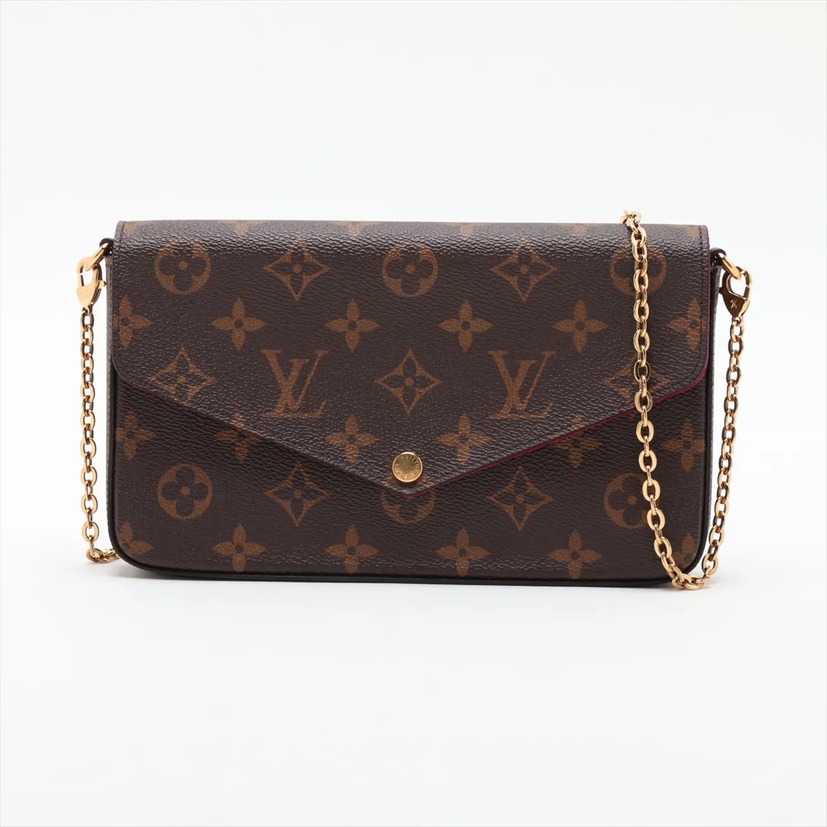 Monogram Pochette Felicie M81896 Brown (RFID detected)