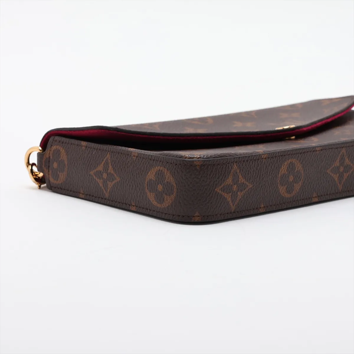 Monogram Pochette Felicie M81896 Brown (RFID detected) — view 4