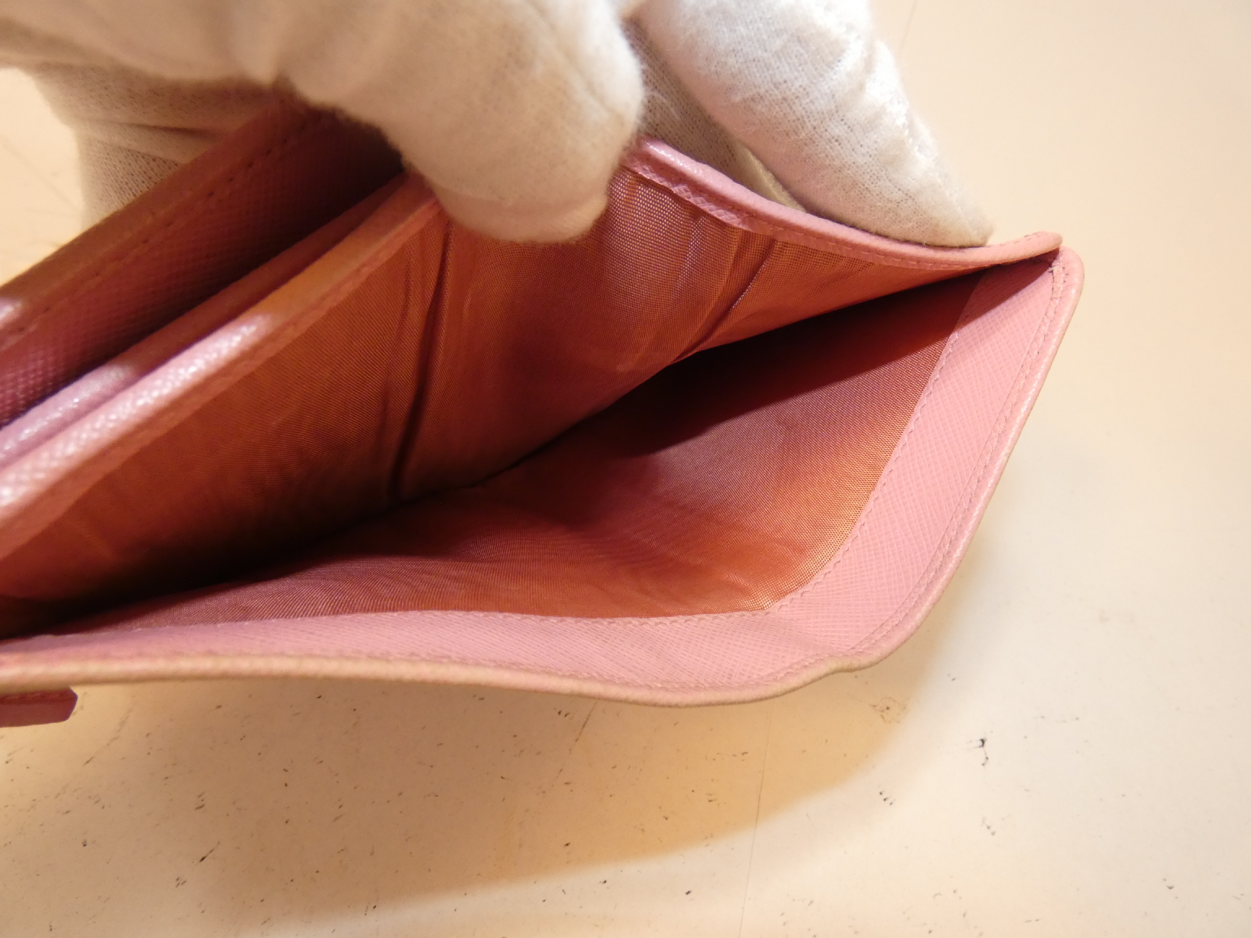 Saffiano Logo Folding Wallet — view 7