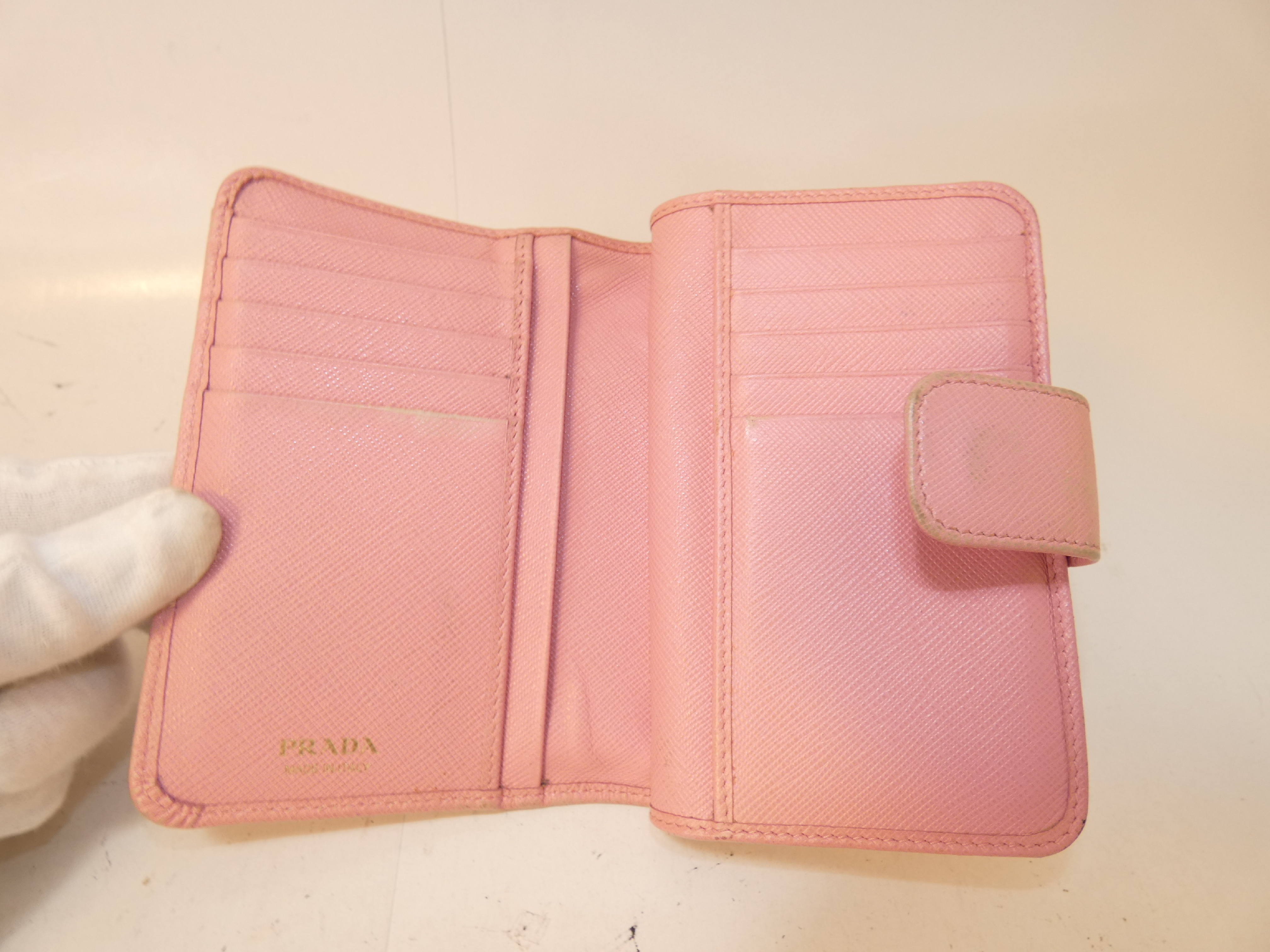 Saffiano Logo Folding Wallet — view 9