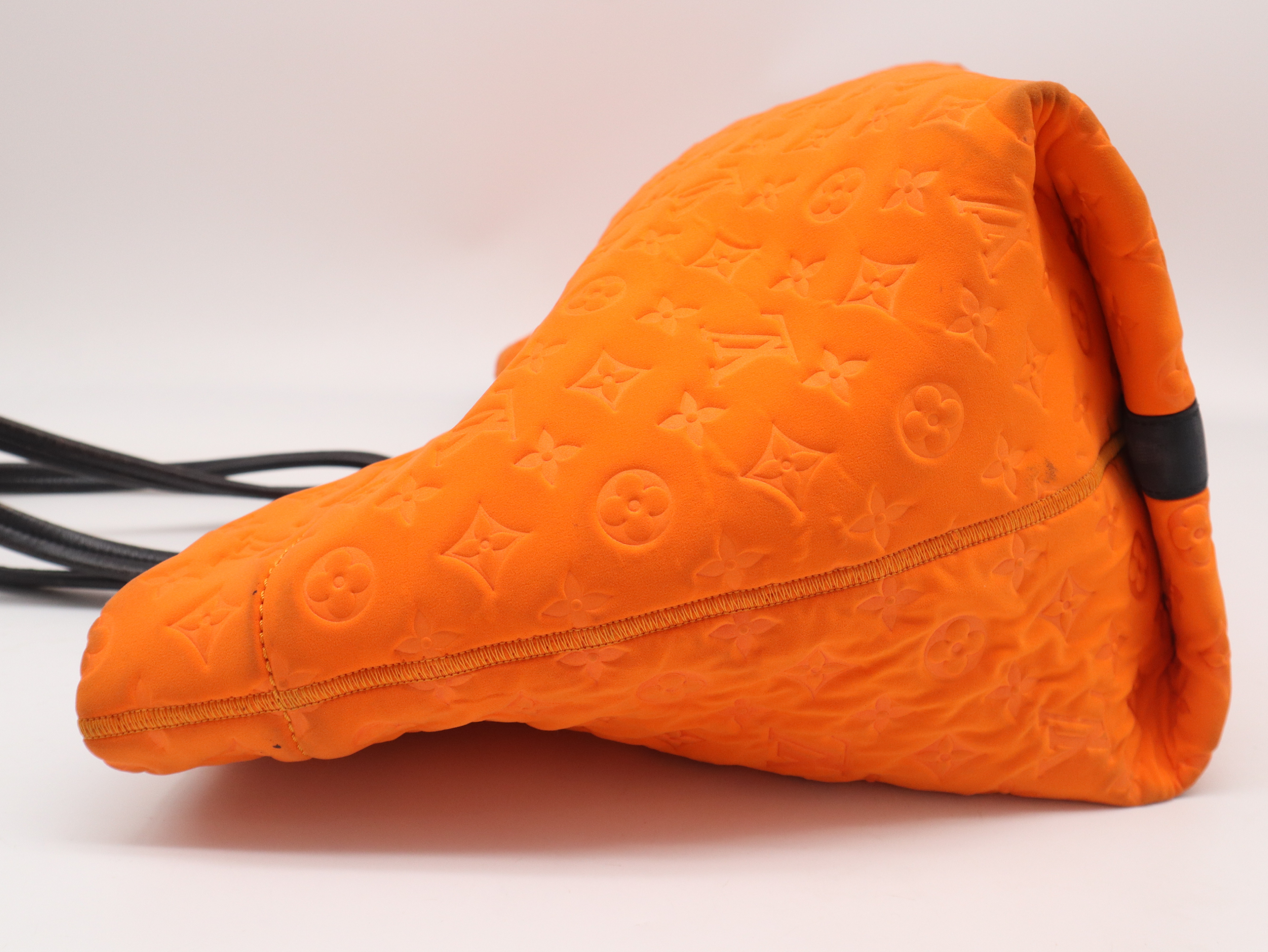 M92803 Monogram Cruise Line Scuba MM Microfiber Orange Tote Bag — view 3