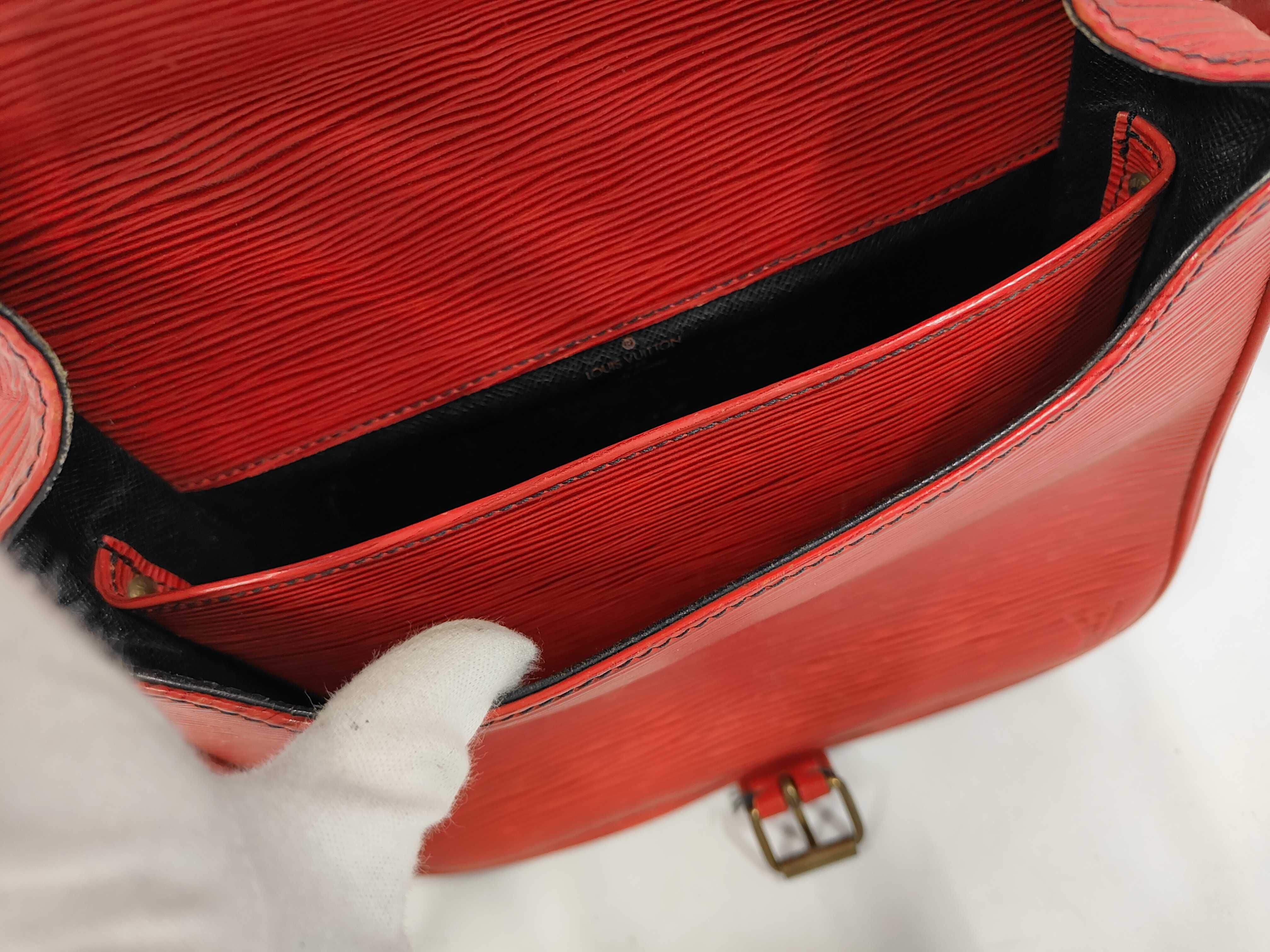 Epi Leather Cartouchiere Shoulder Bag — view 9