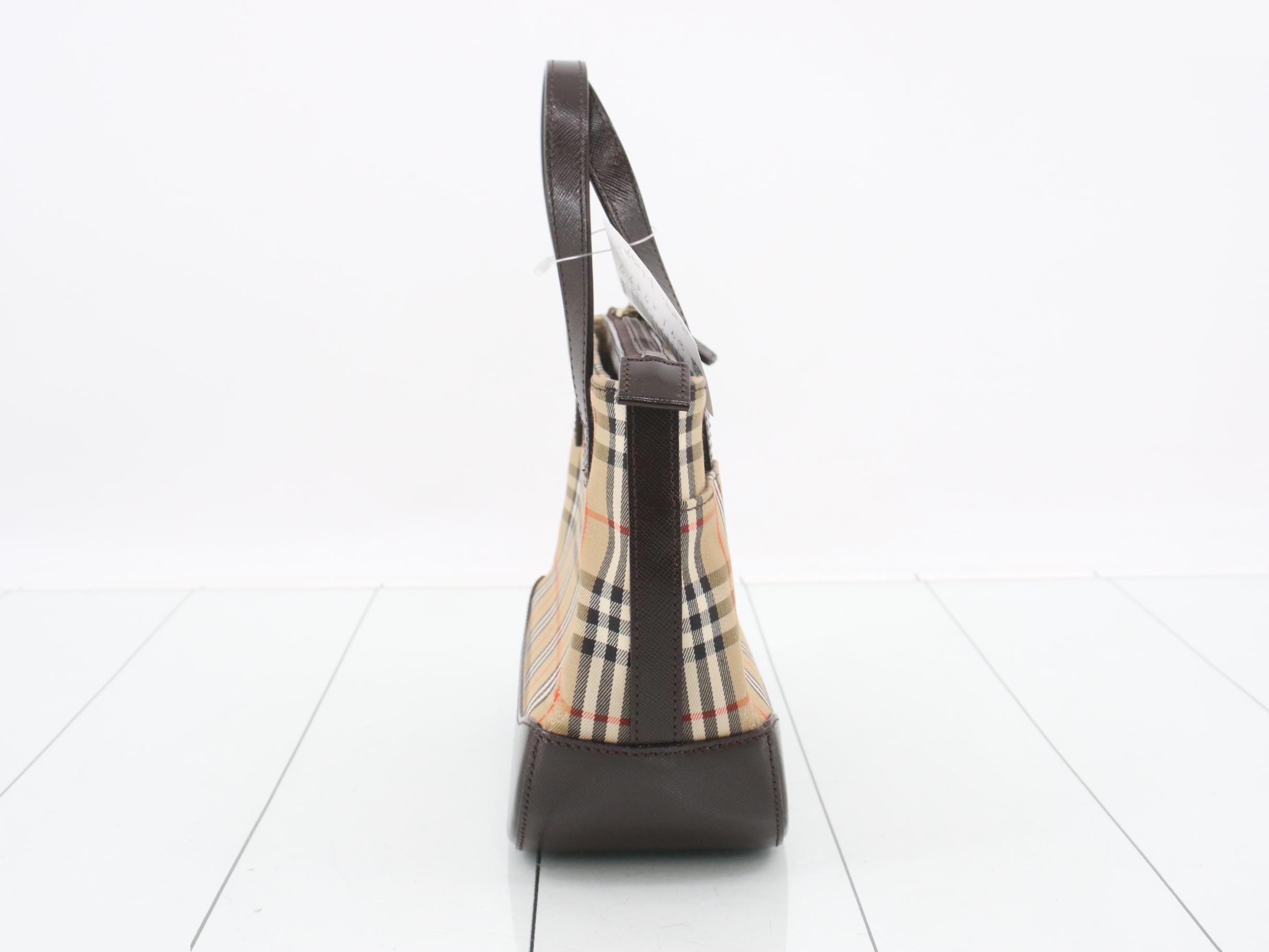 Nova Check Mini Tote Bag — view 3