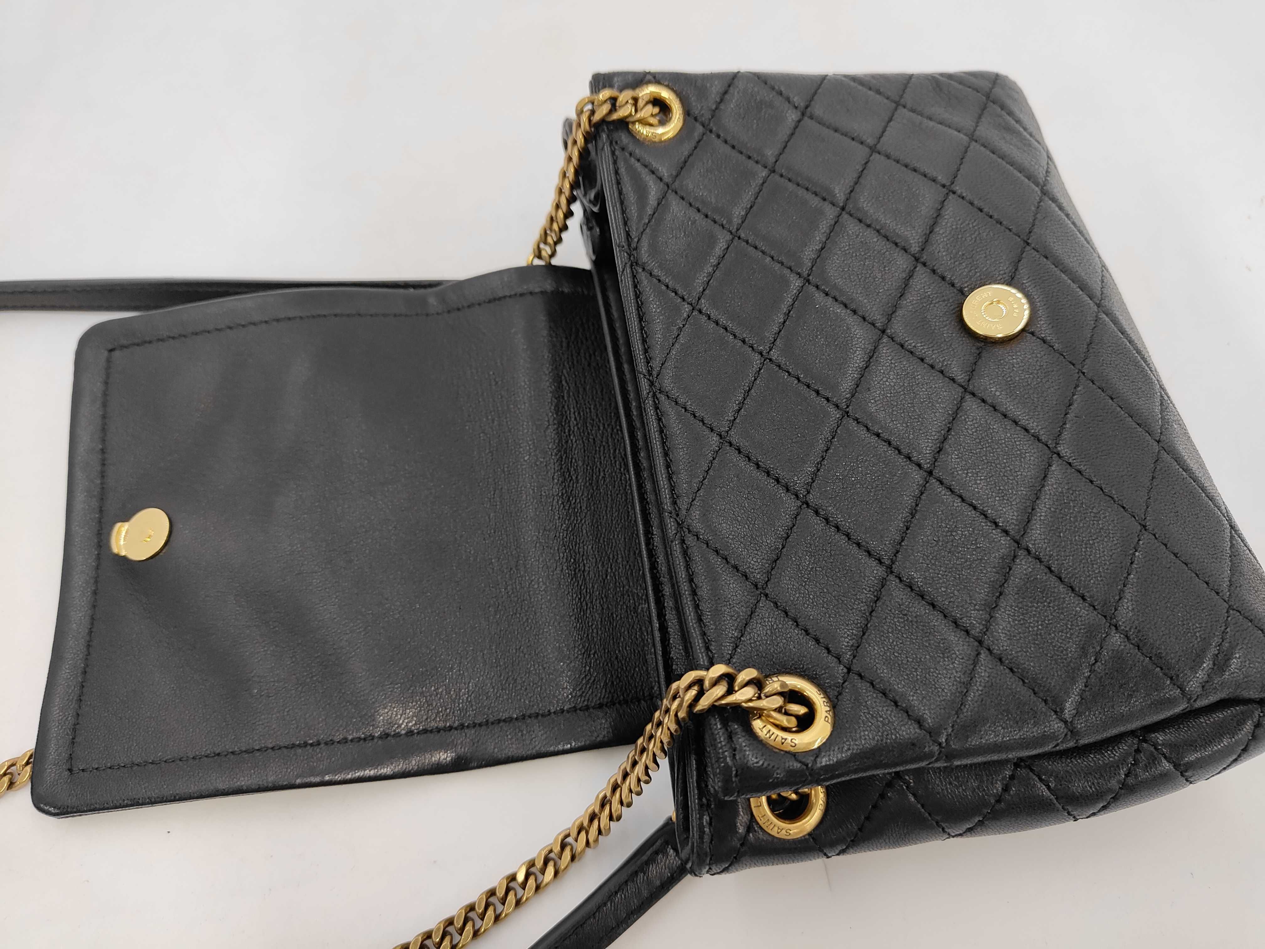 Mini Nolita Leather Chain Shoulder Bag — view 8