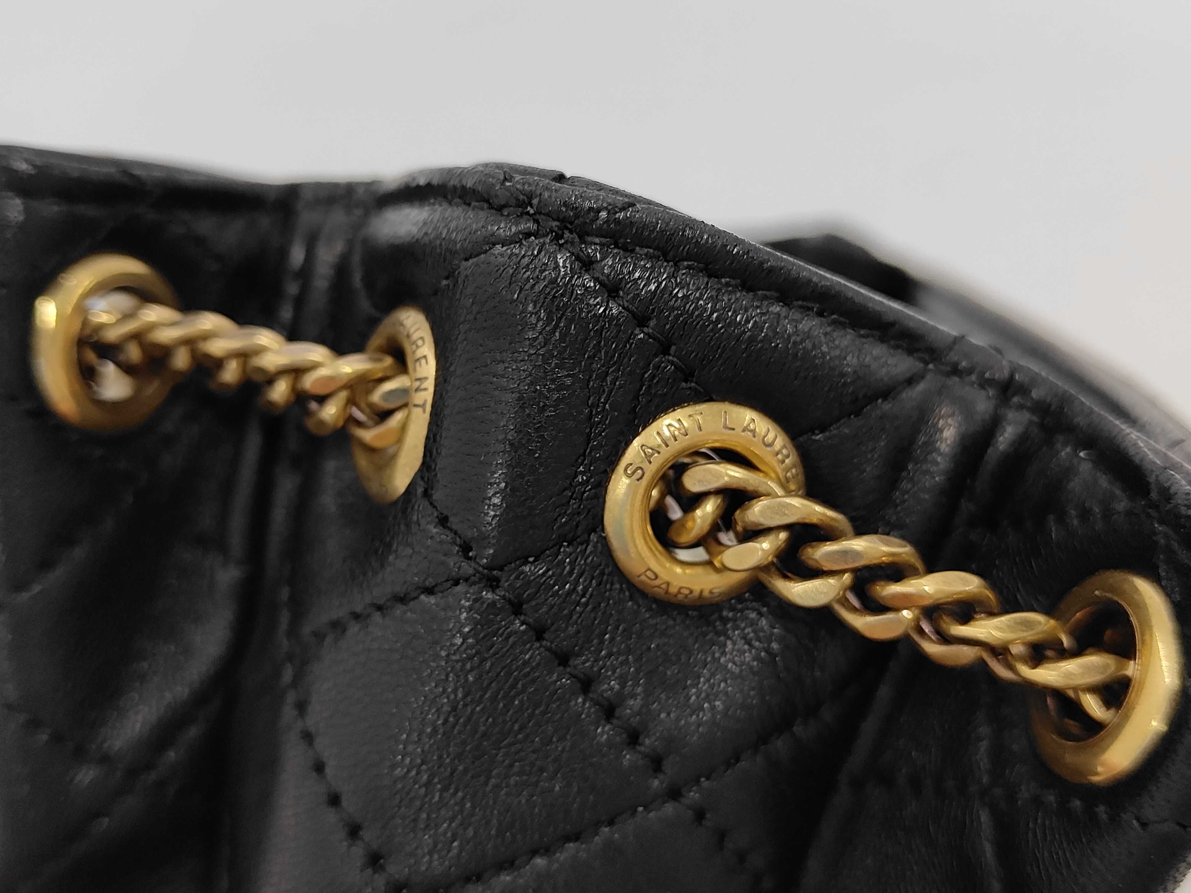 Mini Nolita Leather Chain Shoulder Bag — view 9
