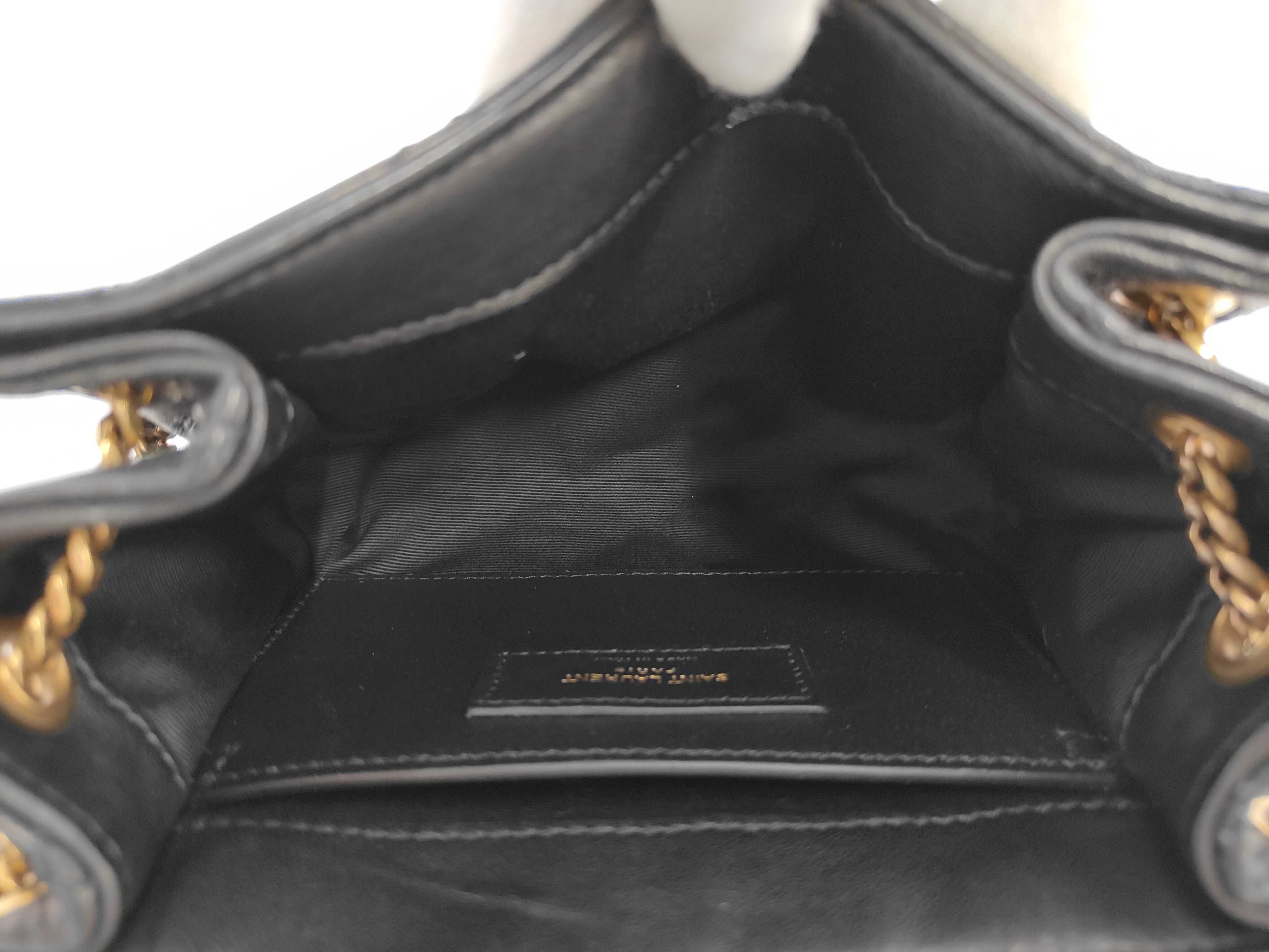 Mini Nolita Leather Chain Shoulder Bag — view 10