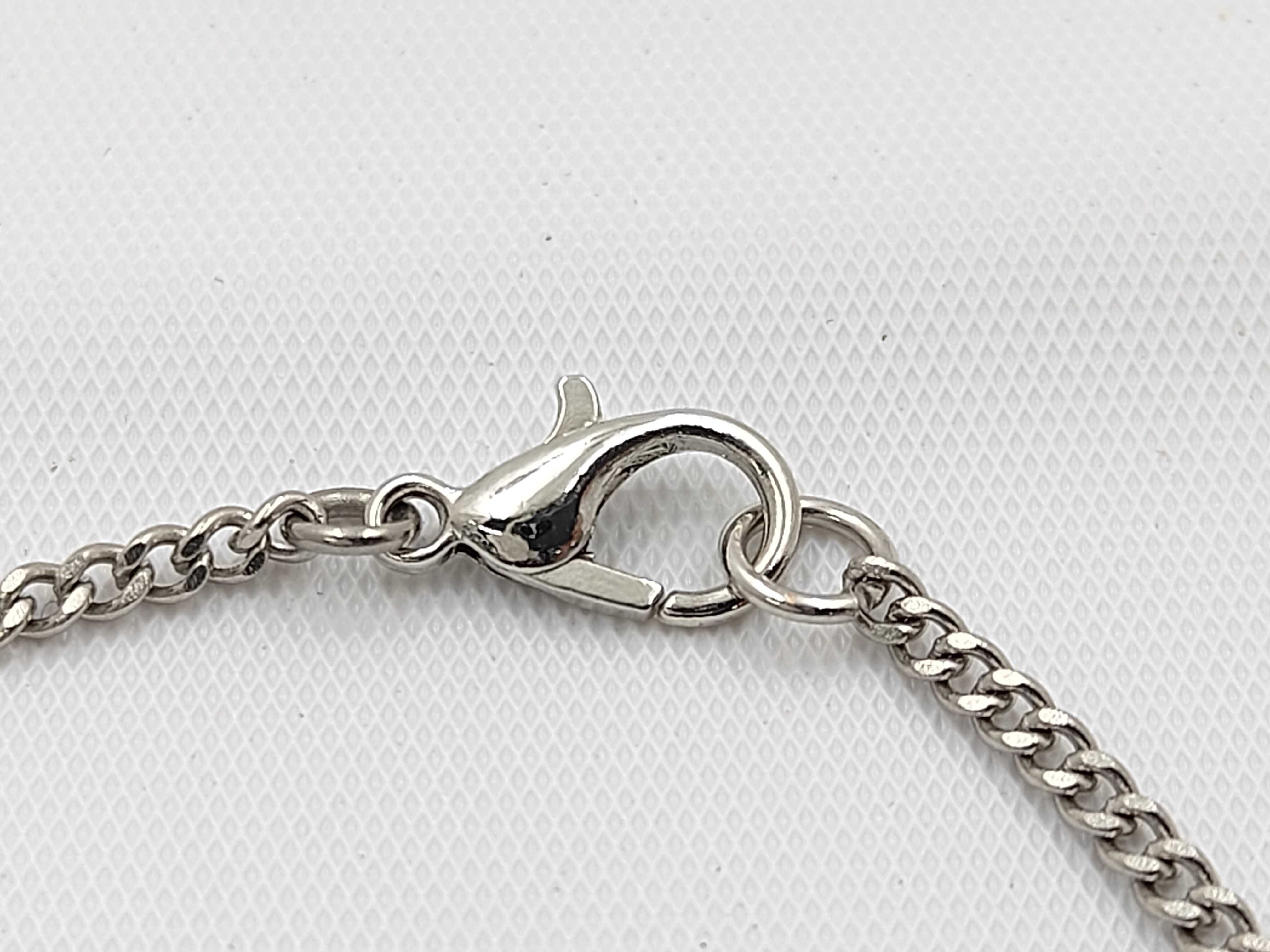 Coco Mark Rhinestone Necklace 06P — view 4