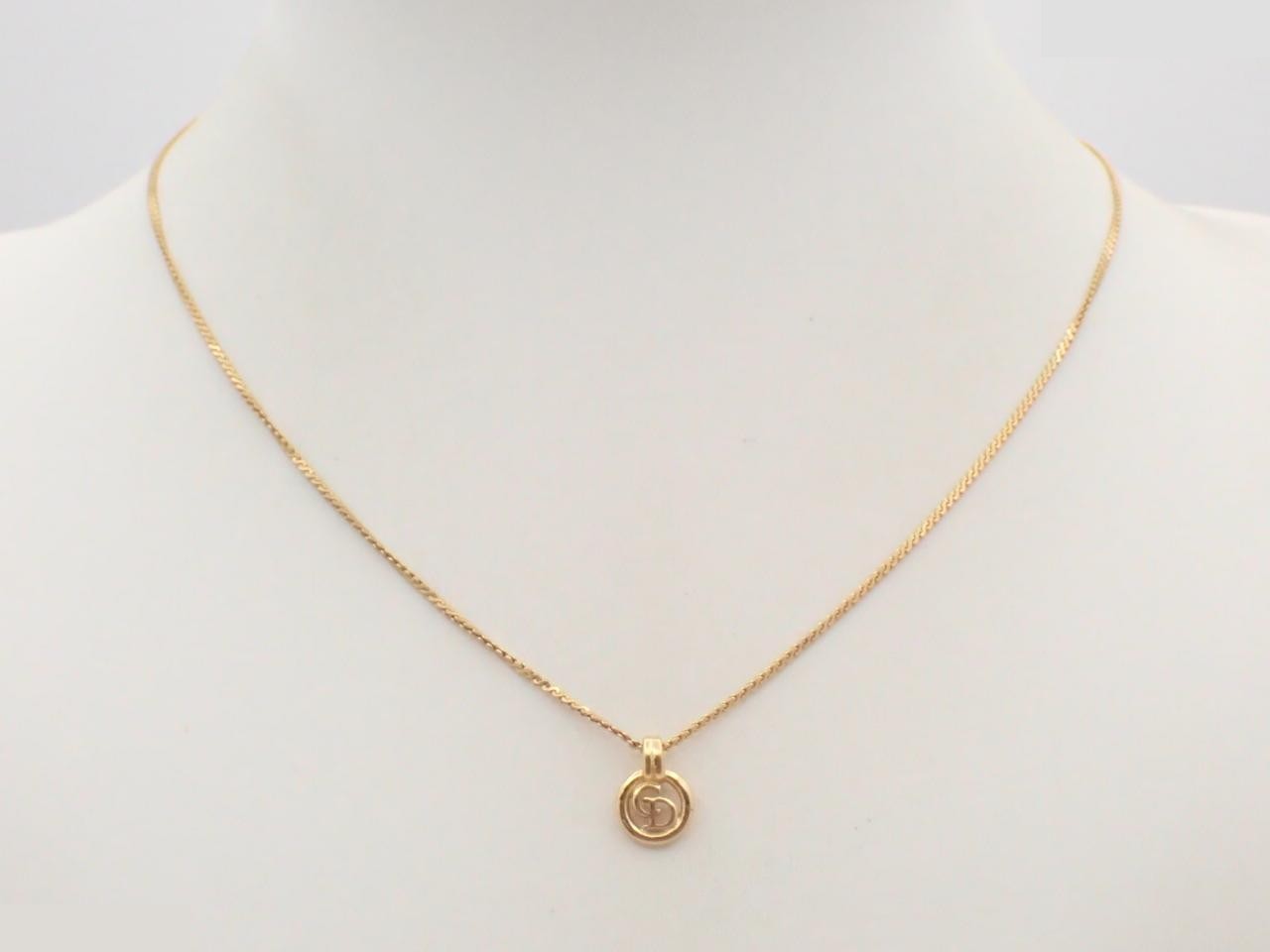 Gold necklace, chain approximately 42cm — view 3