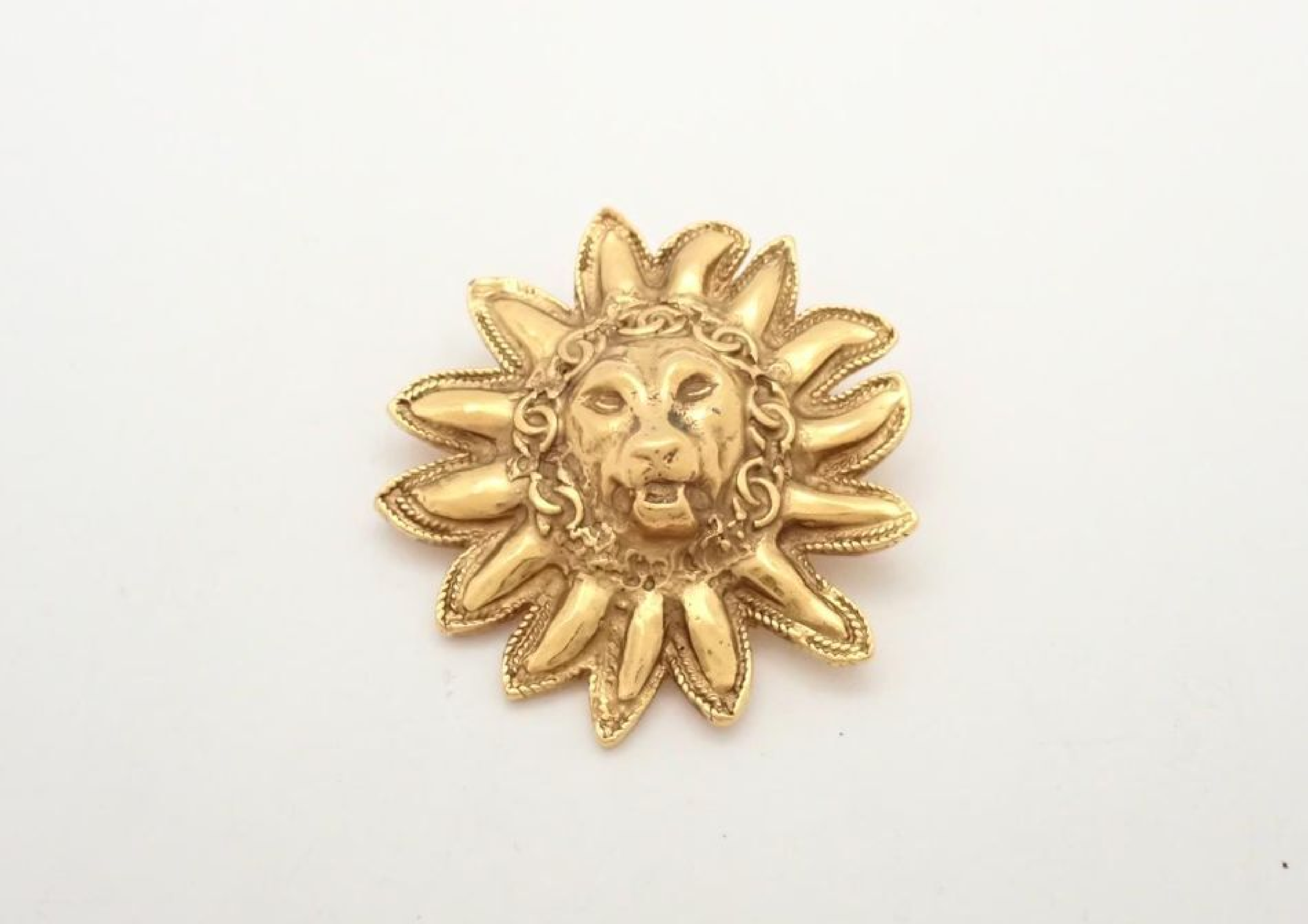 Lion Brooch (with comments)