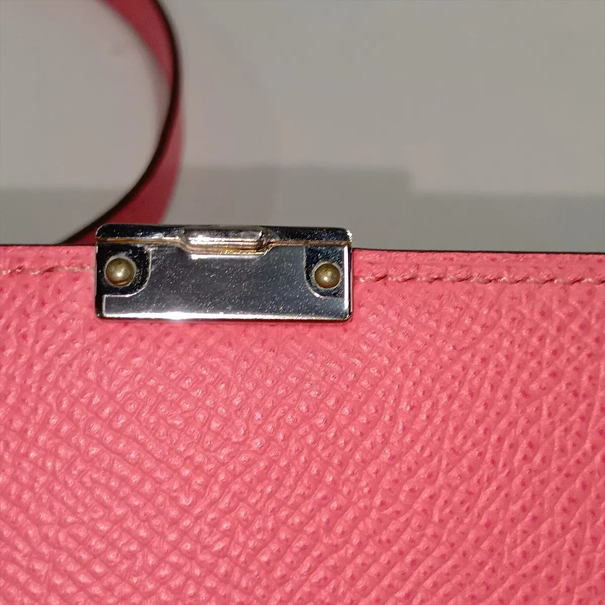 Hermès Click 16, Veau Epsom, Rose Azalee, Silver Hardware, C: 2018 — view 9