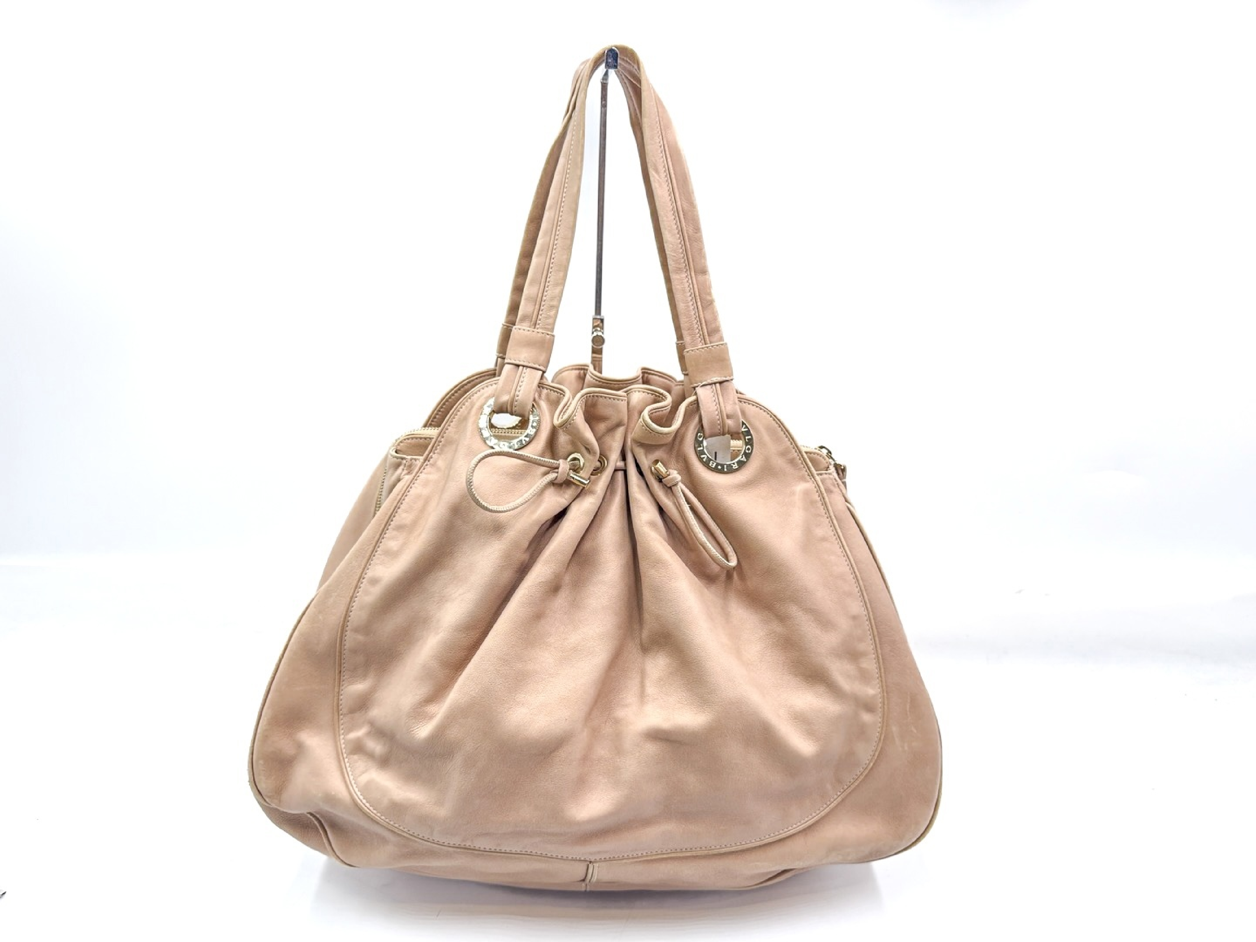 Leather Tote Bag with B.Zero Hardware — view 2