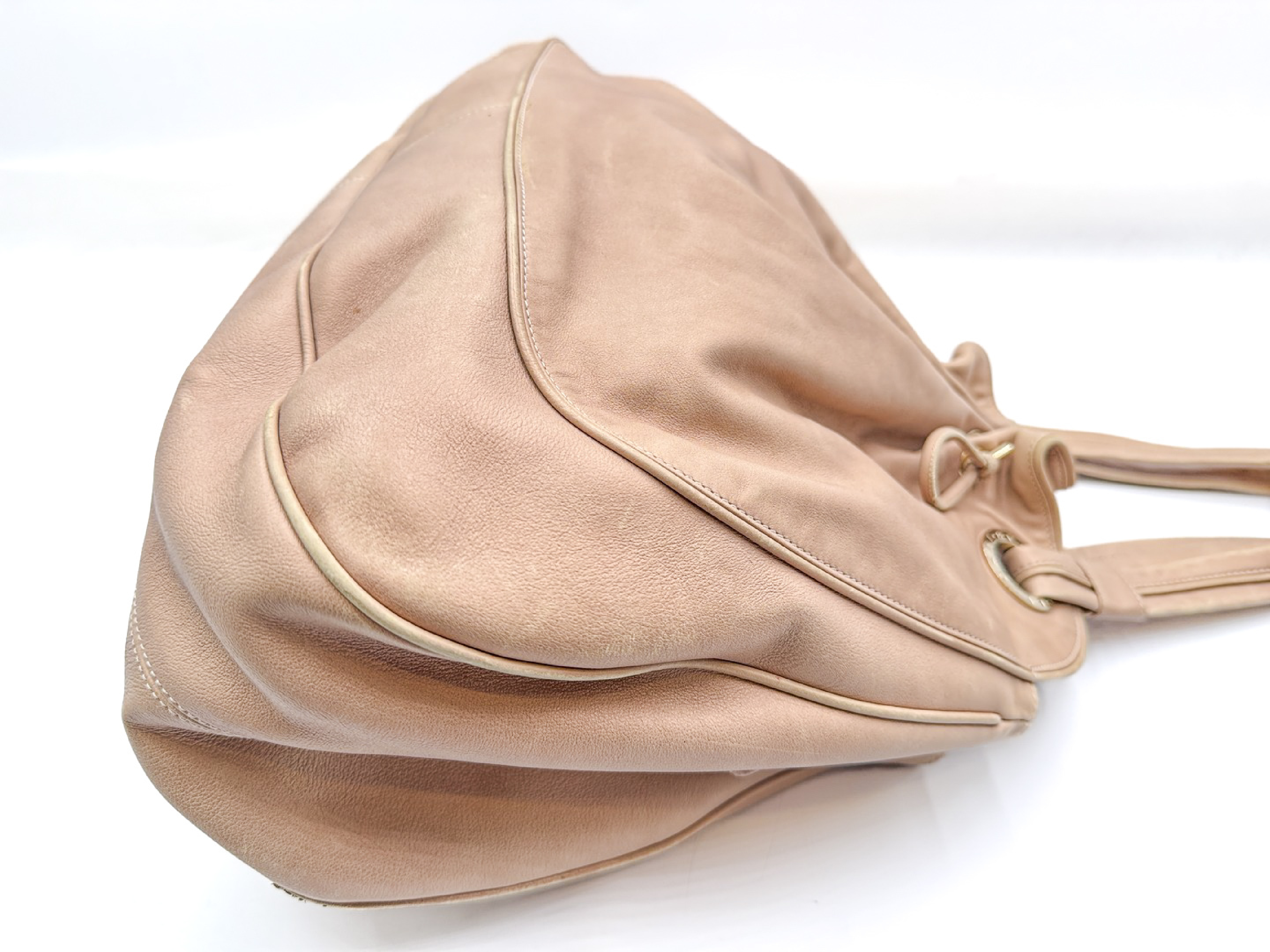 Leather Tote Bag with B.Zero Hardware — view 7