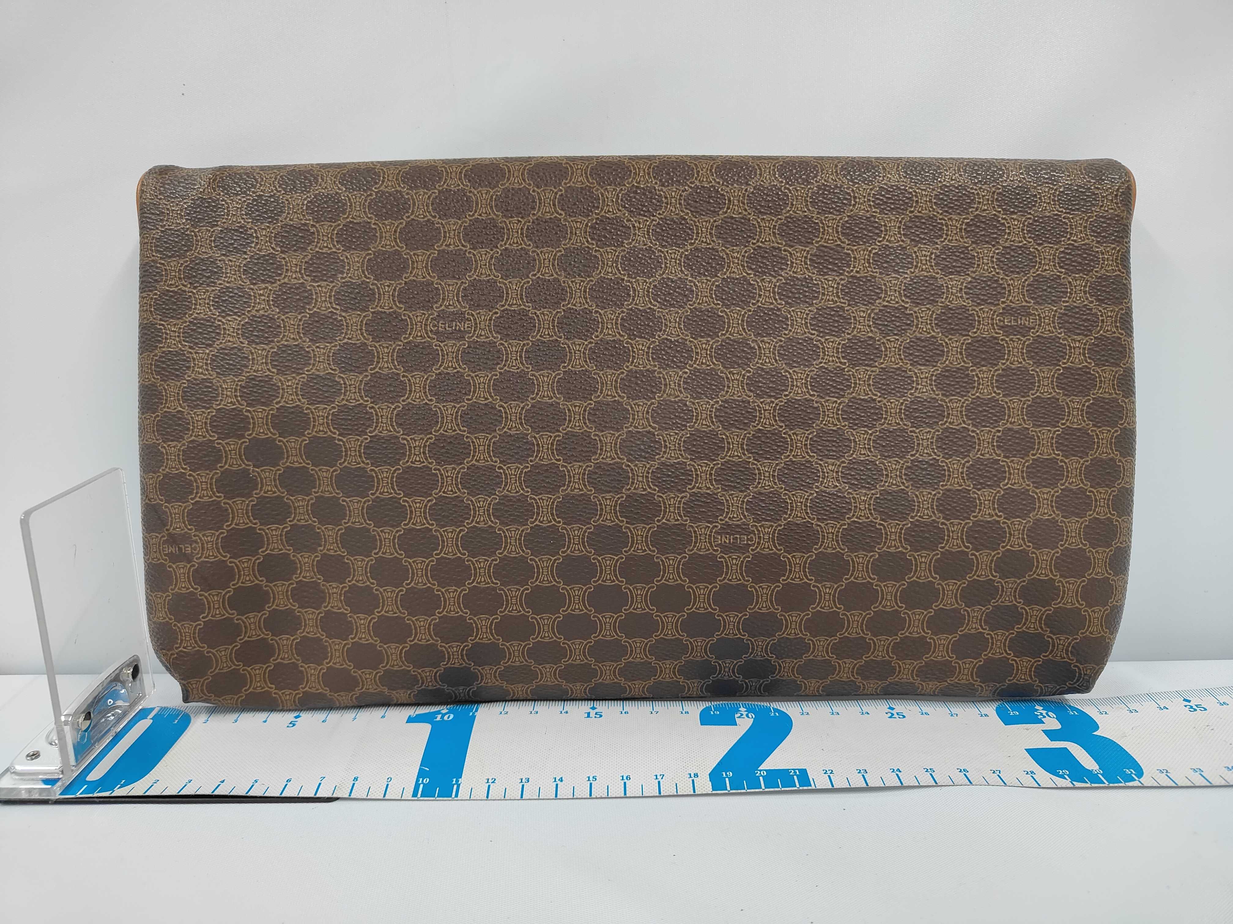 Macadam Leather Clutch Bag — view 2