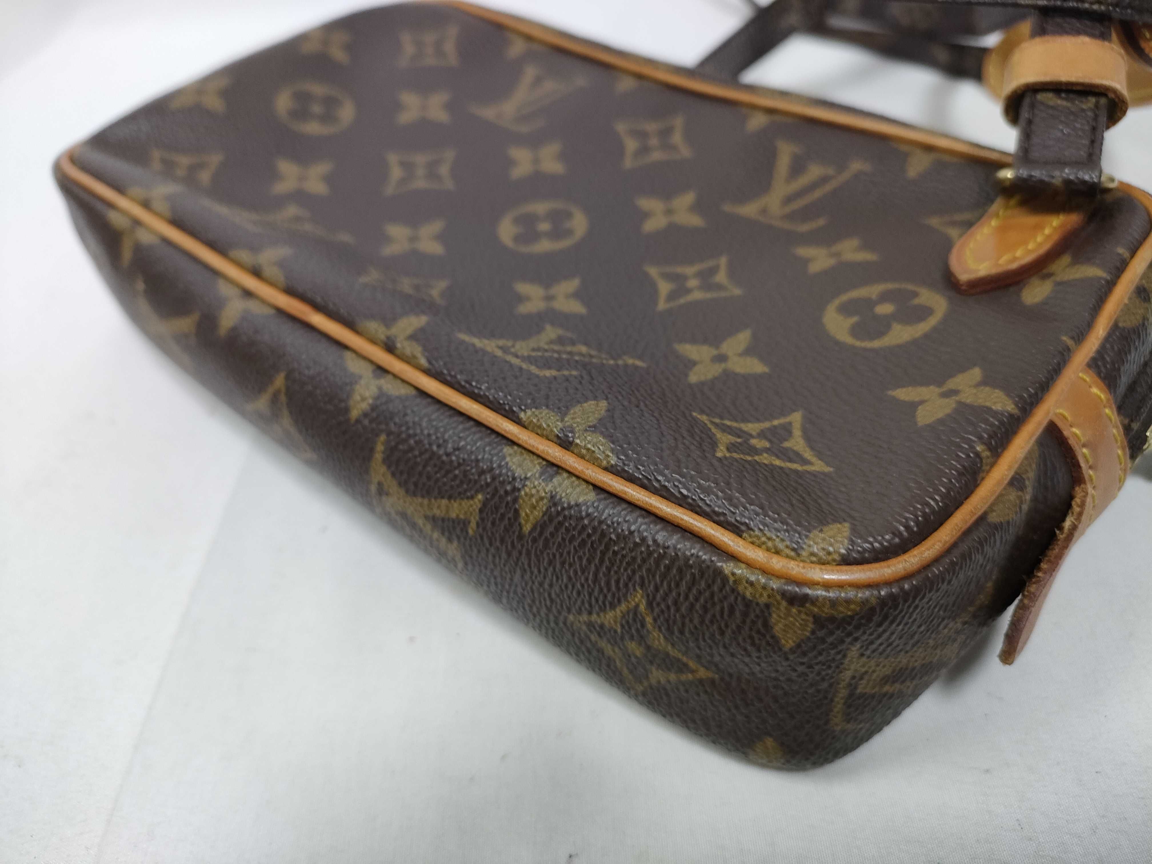 Monogram Vuitton Pochette Marly Bandouliere Shoulder Bag — view 5