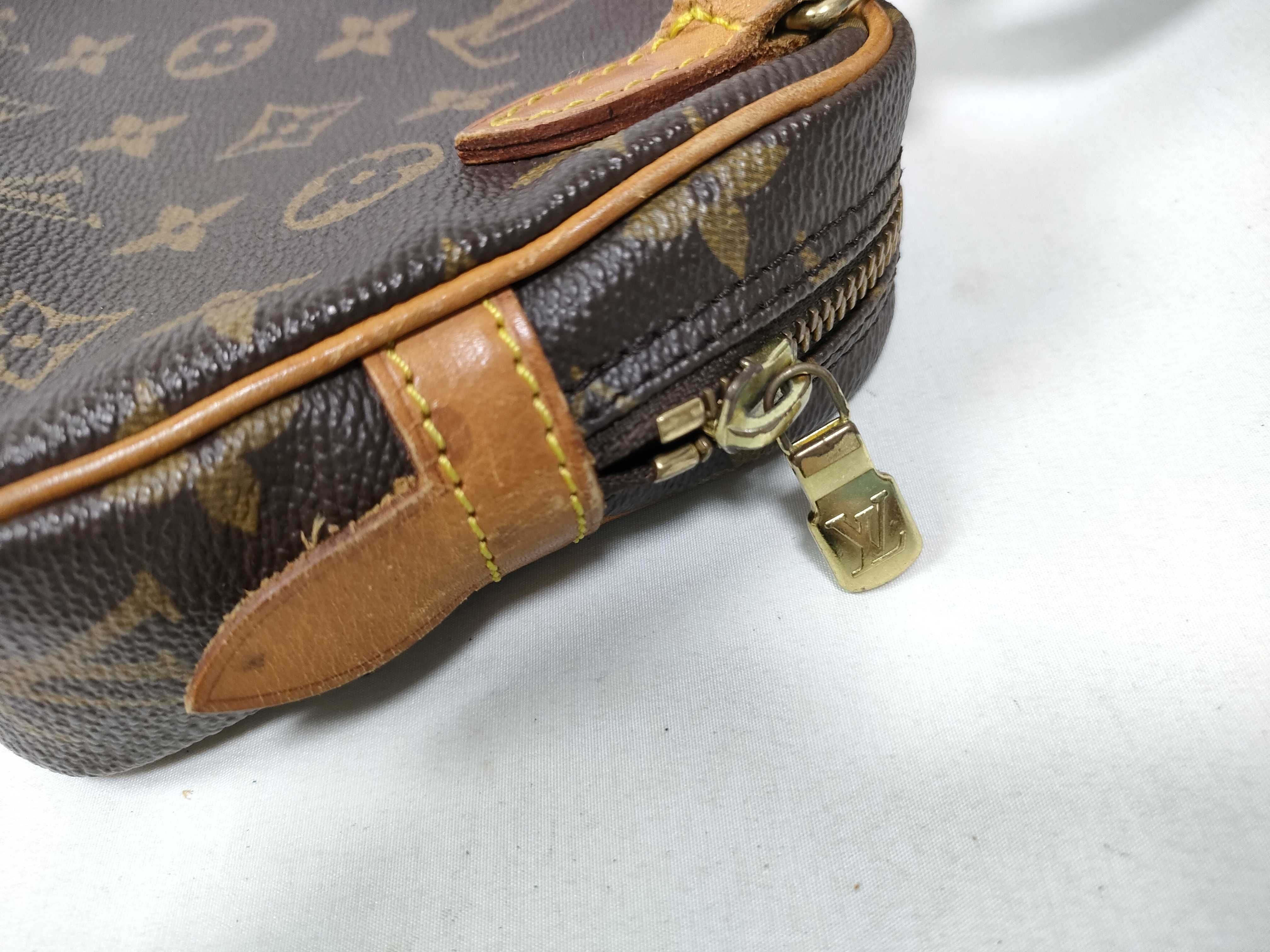 Monogram Vuitton Pochette Marly Bandouliere Shoulder Bag — view 8