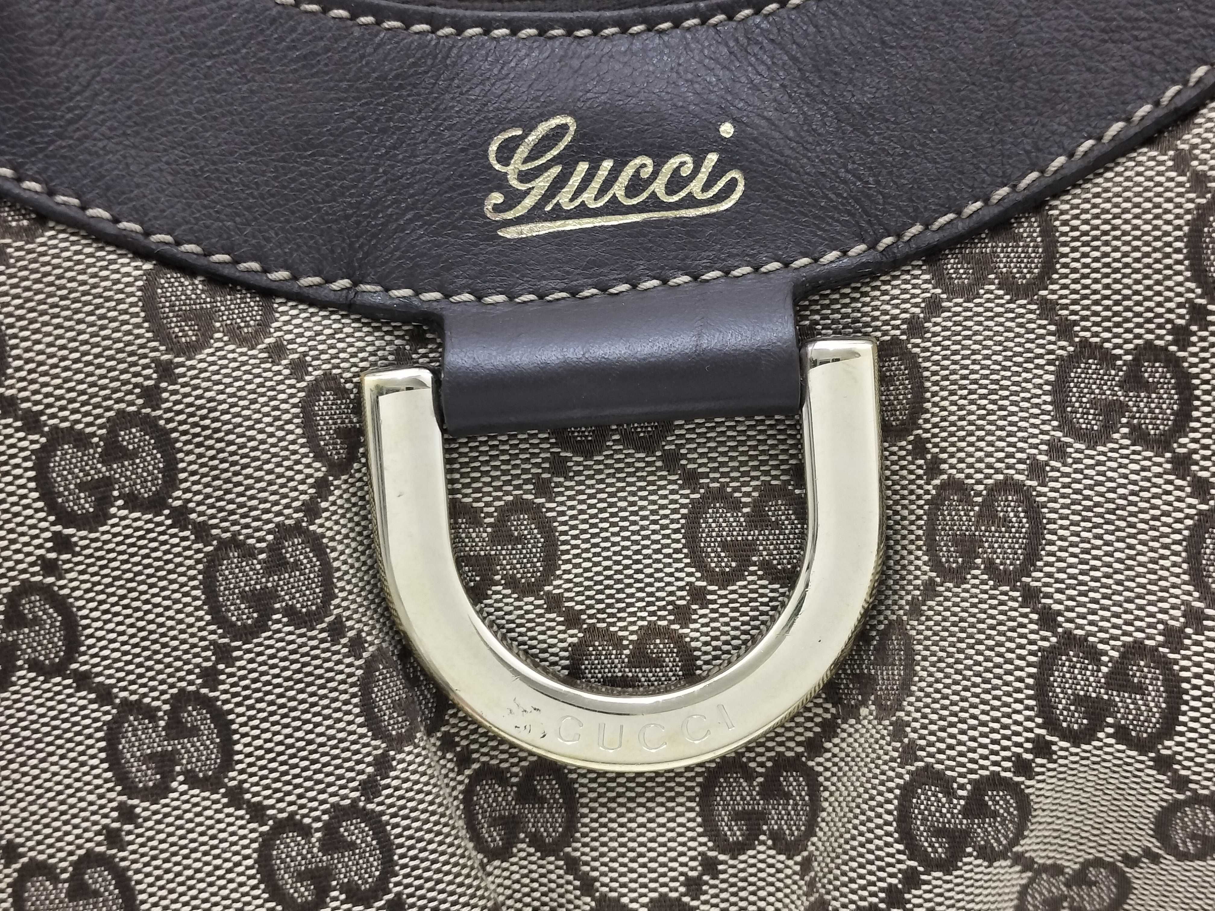 GG Canvas D-Ring Shoulder Bag 190525 — view 6