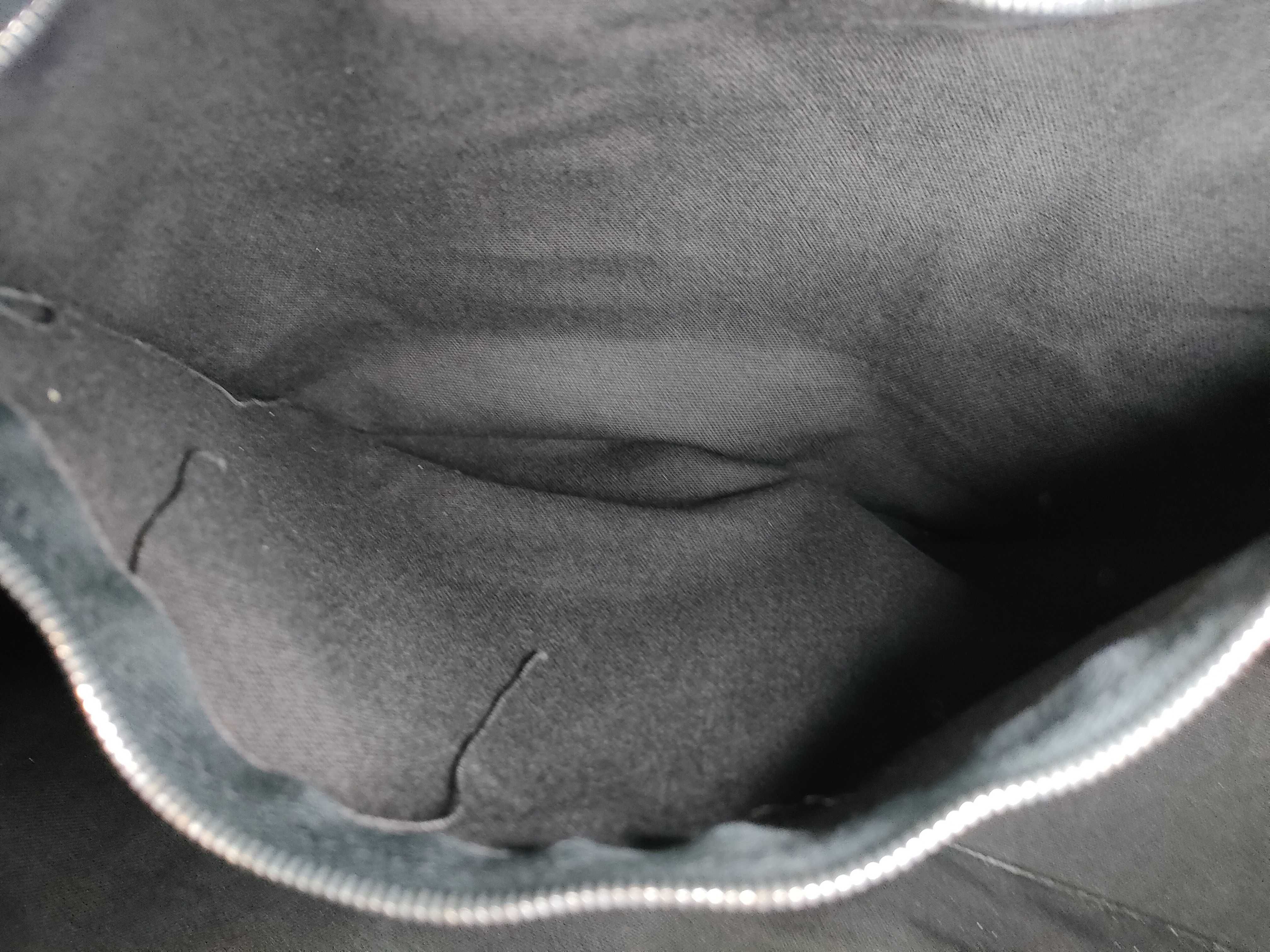 Fourre-Tout Hermes Fourre-Tout MM Black Canvas Tote Bag — view 12