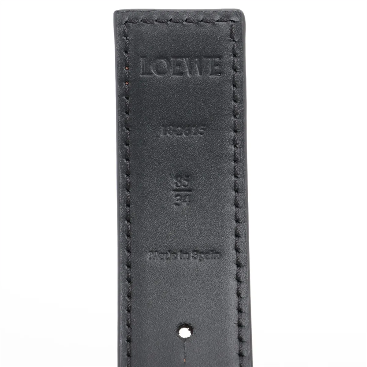 Anagram Belt 85 Leather x GP Brown x Black — view 5