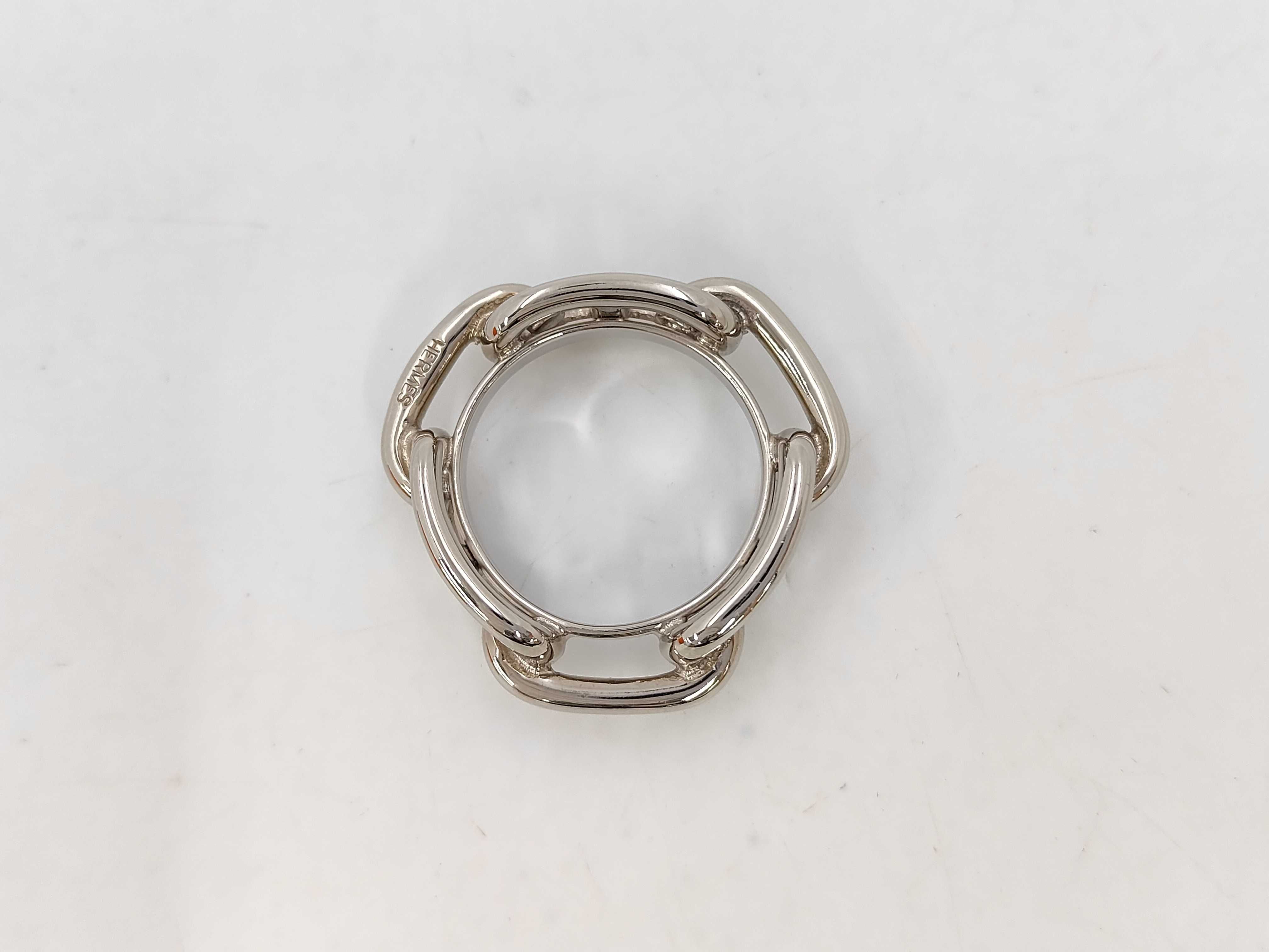Metal Chaine d'Ancre Scarf Ring with Box and Other Accessories — view 3