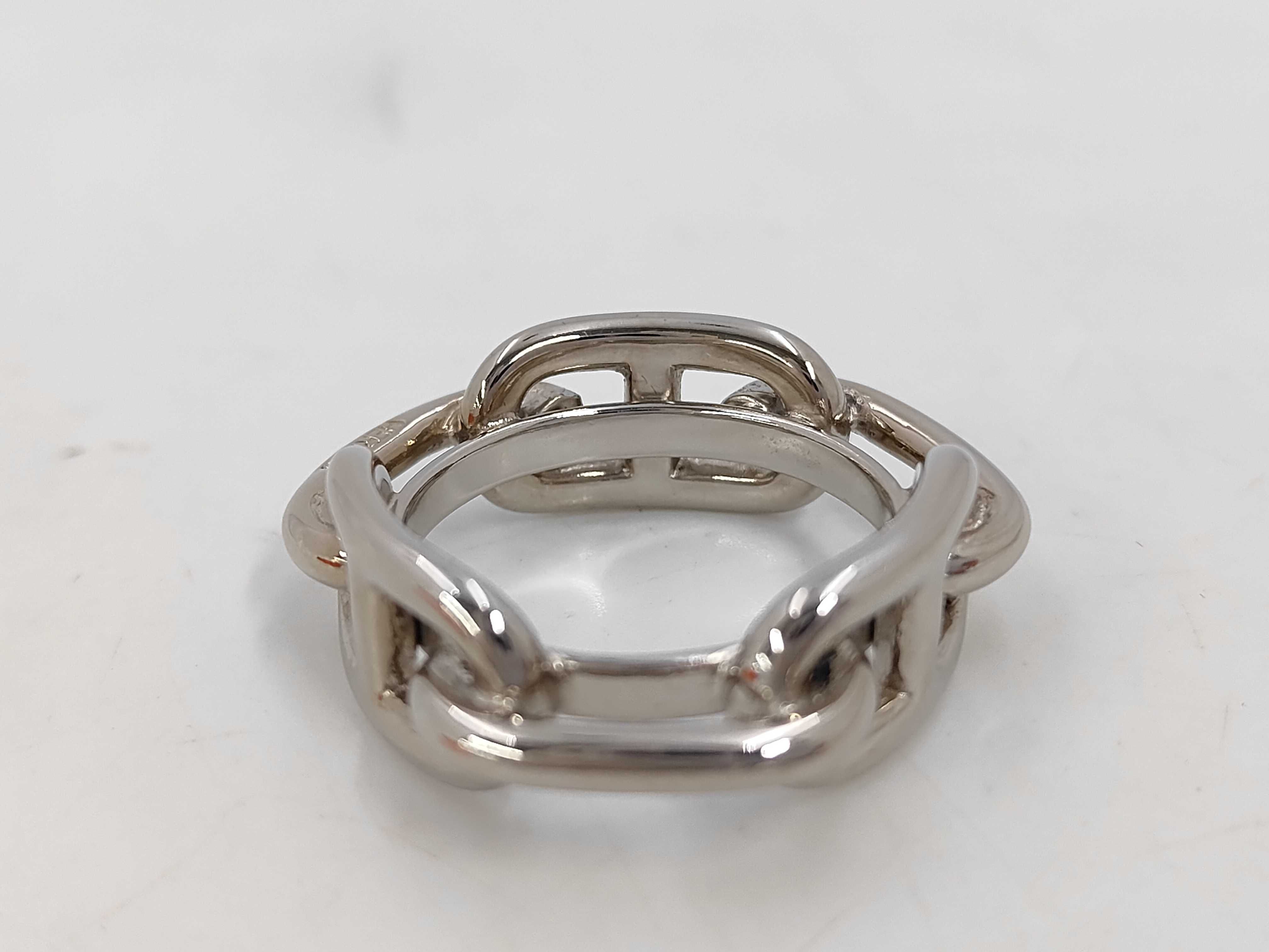 Metal Chaine d'Ancre Scarf Ring with Box and Other Accessories — view 4