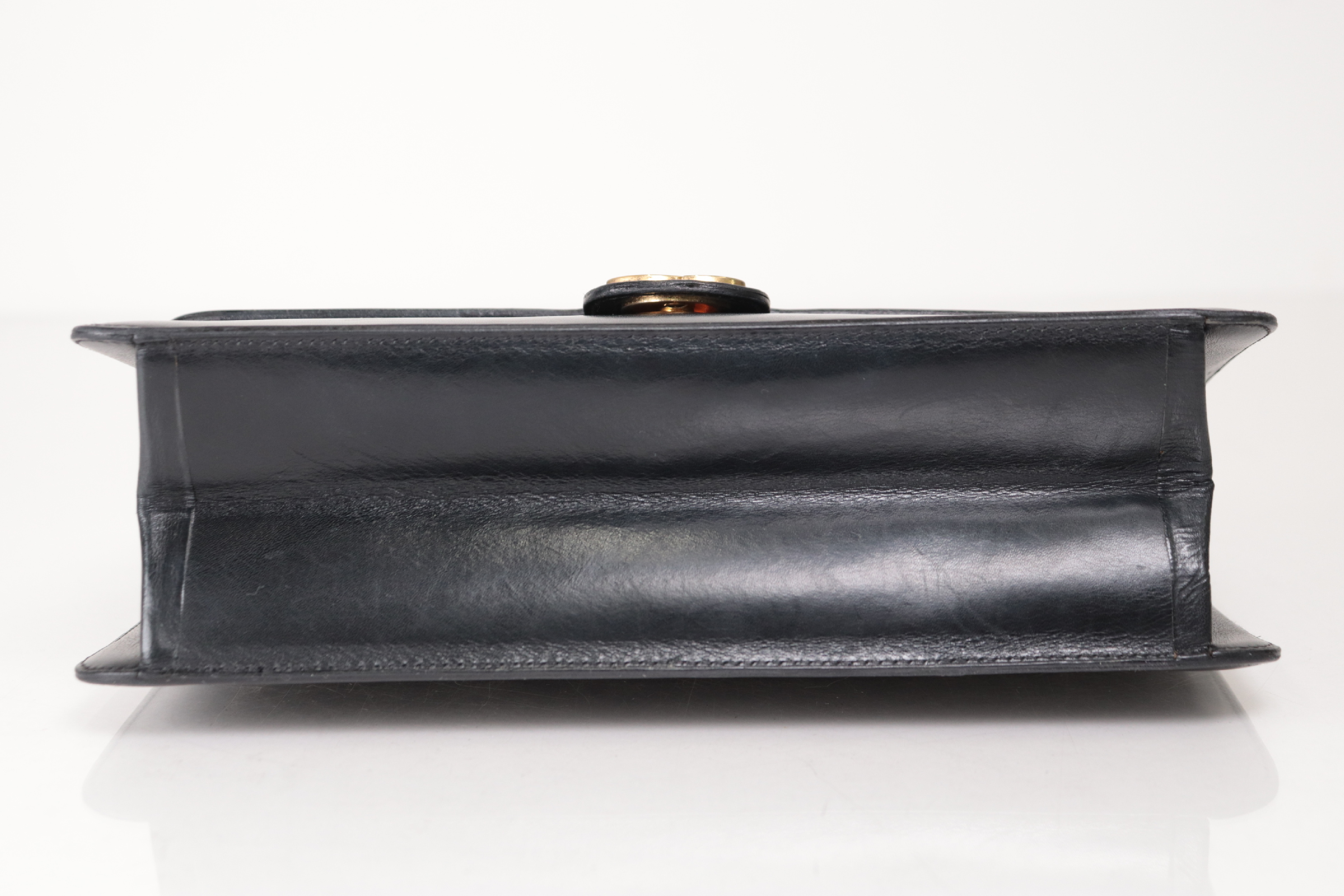 Push-Lock 22 Leather Chain Shoulder Bag (Serial Number 3) — view 7