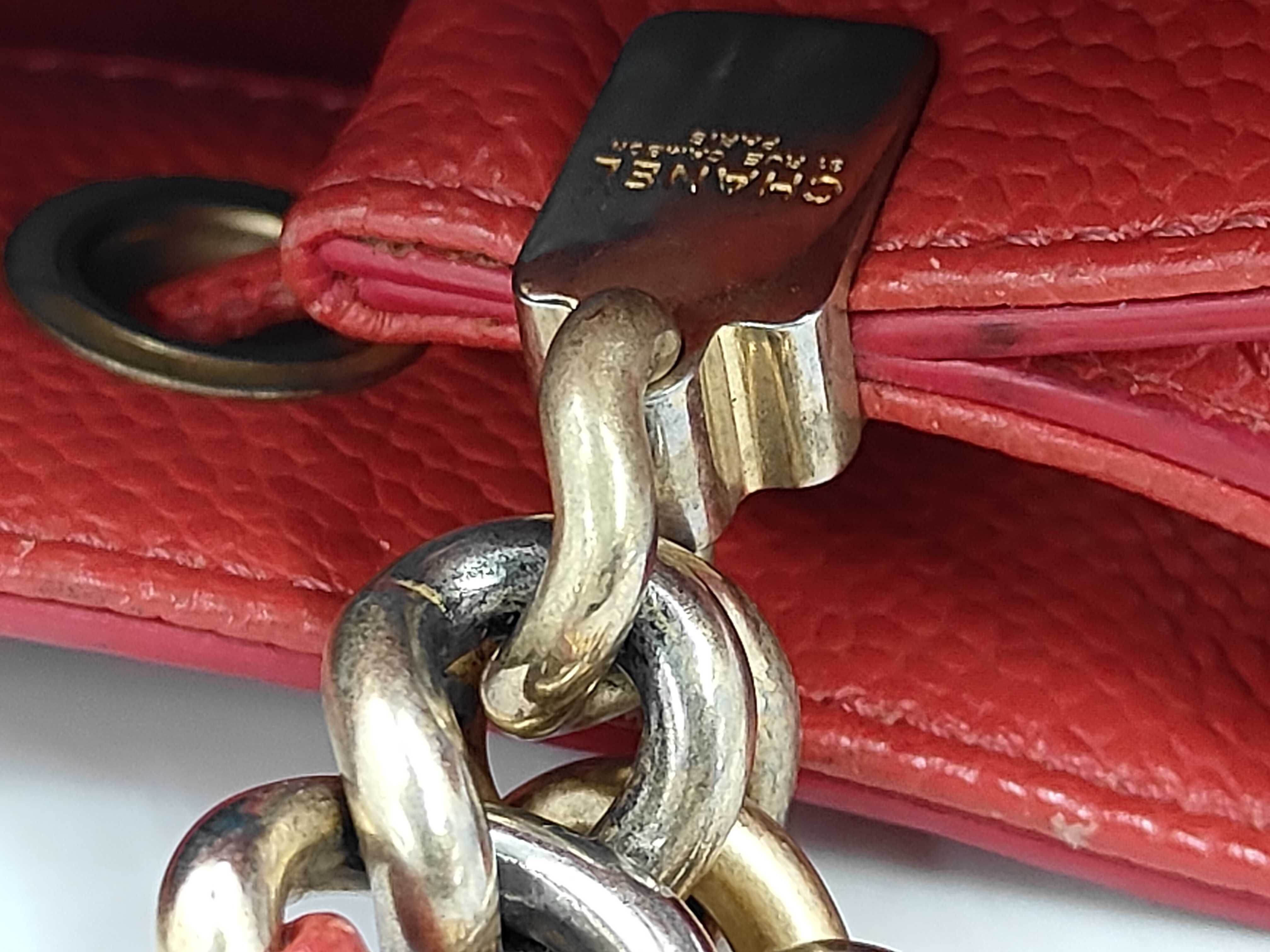 Matelassé Bucket Shoulder Bag, Series 27, Caviar Red (GD) — view 6