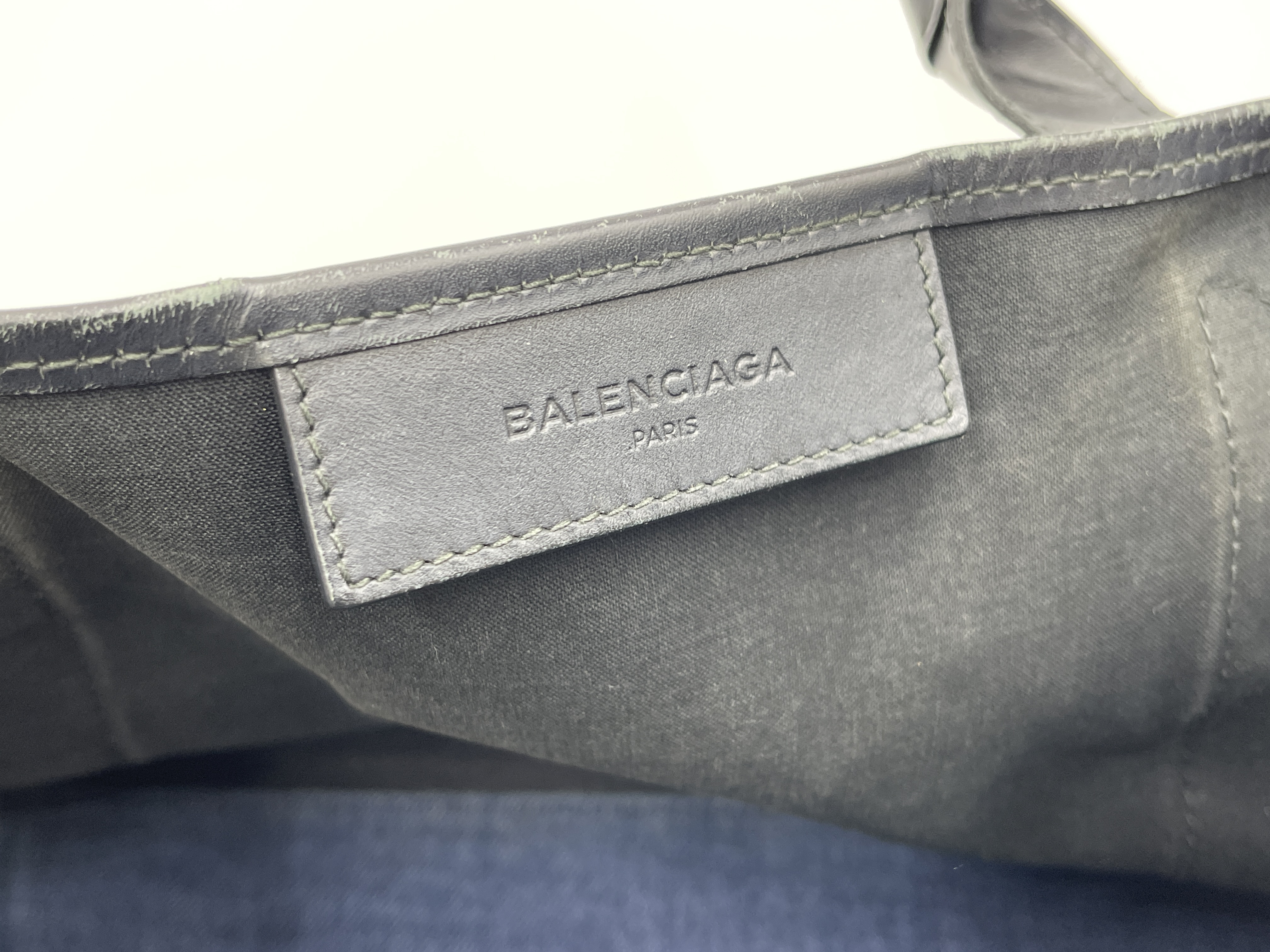 Navy Cabas S 339933・4580・C・535269 Tote bag with pouch — view 7