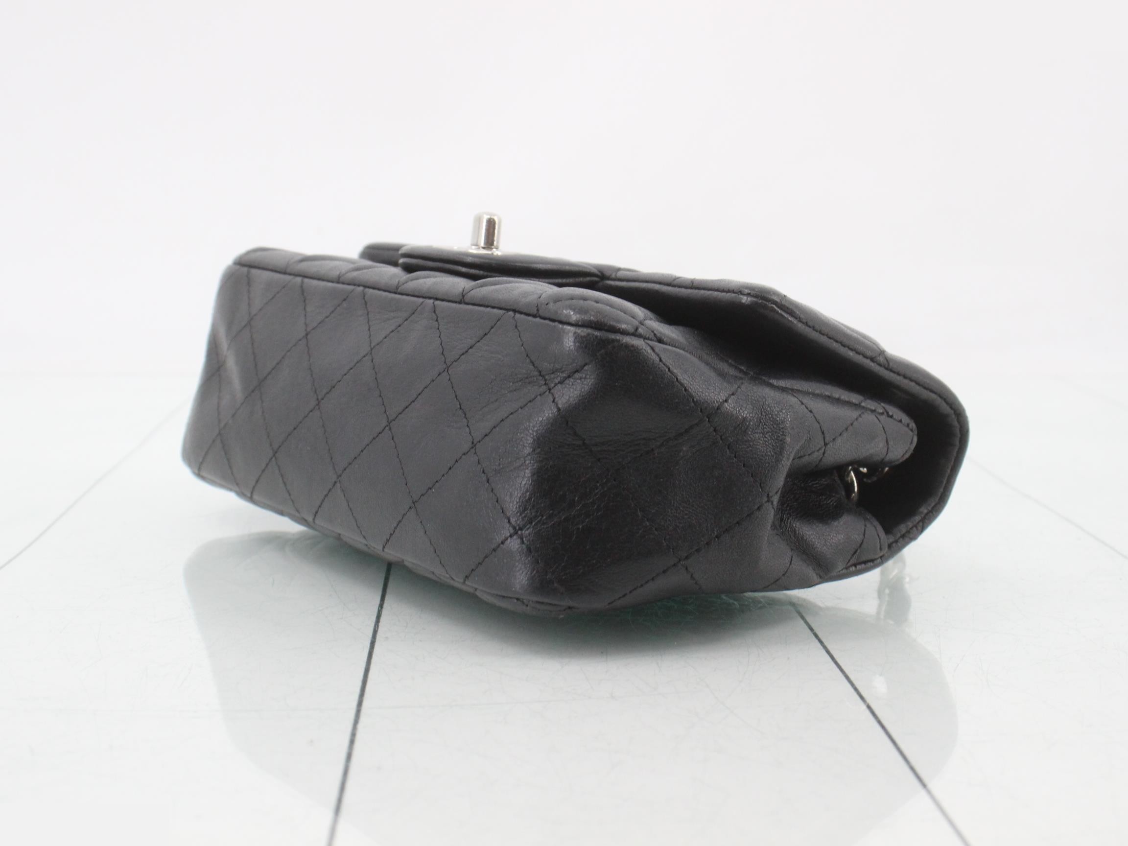 Lambskin Mini Matelassé Chain Shoulder Bag — view 6