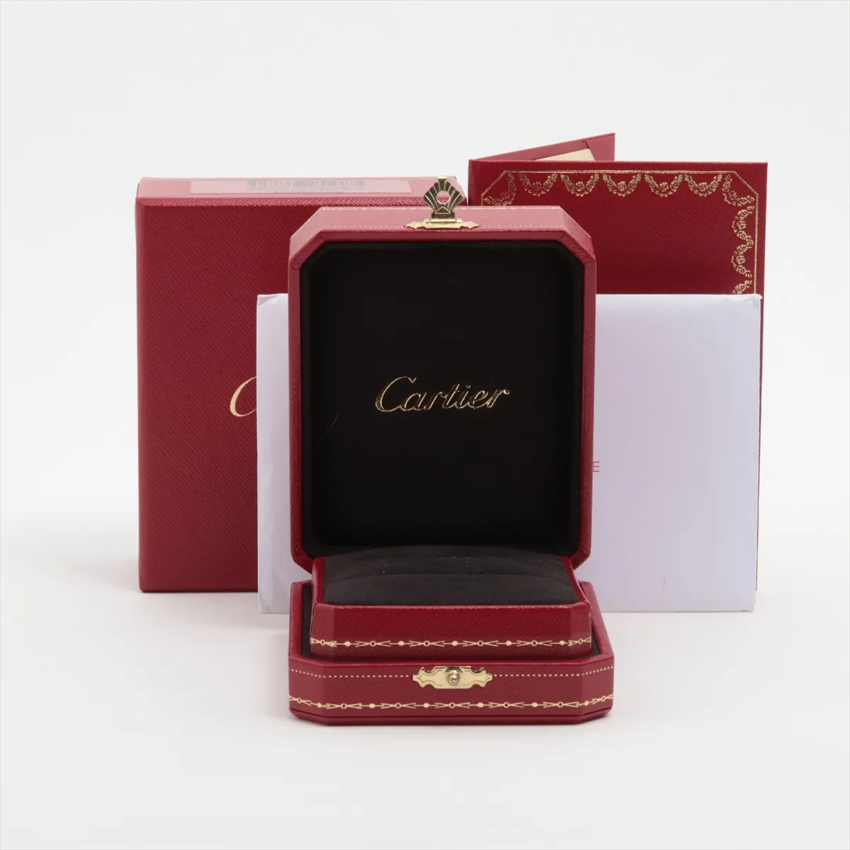Mini Love Ring, 750 (WG), 5.1g, Size 60, Nameplate, EZ9295, Dents, B4049660 — view 7