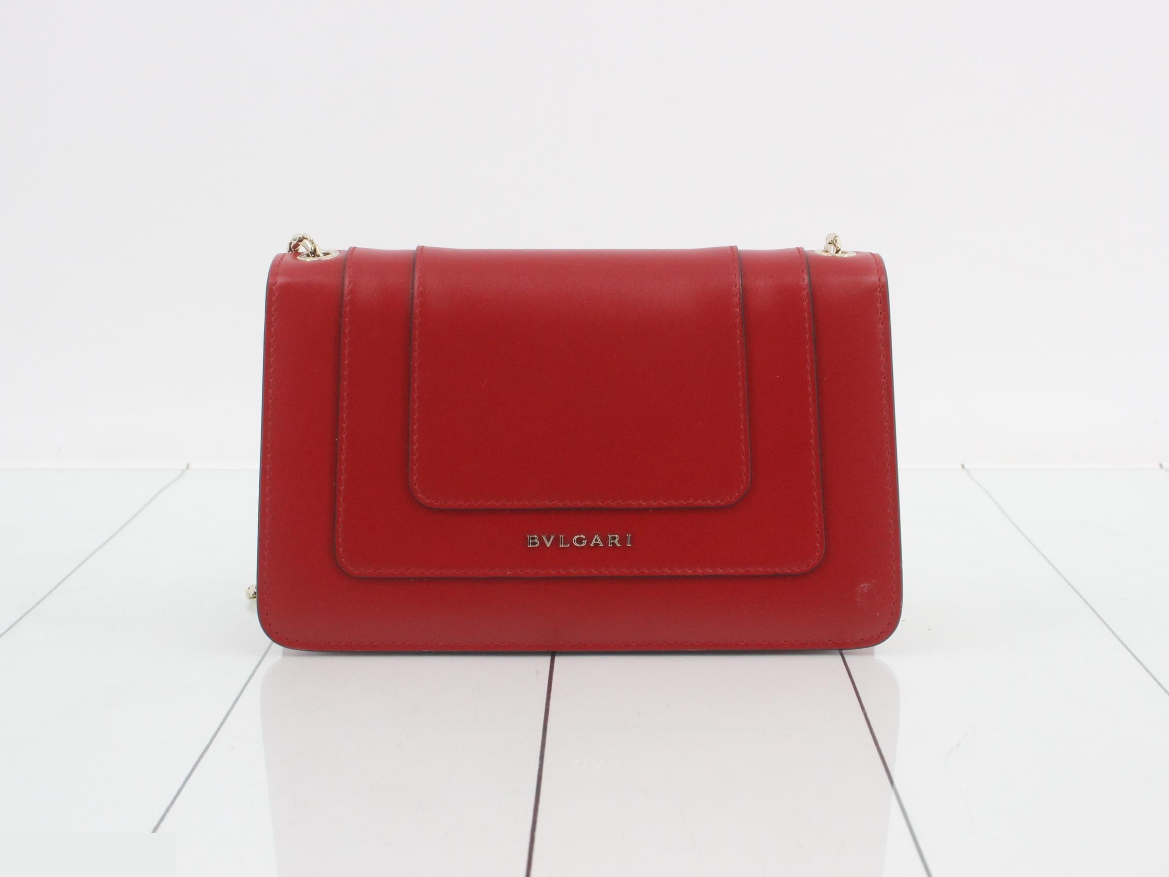 Serpenti Forever Shoulder Bag with Mirror — view 2