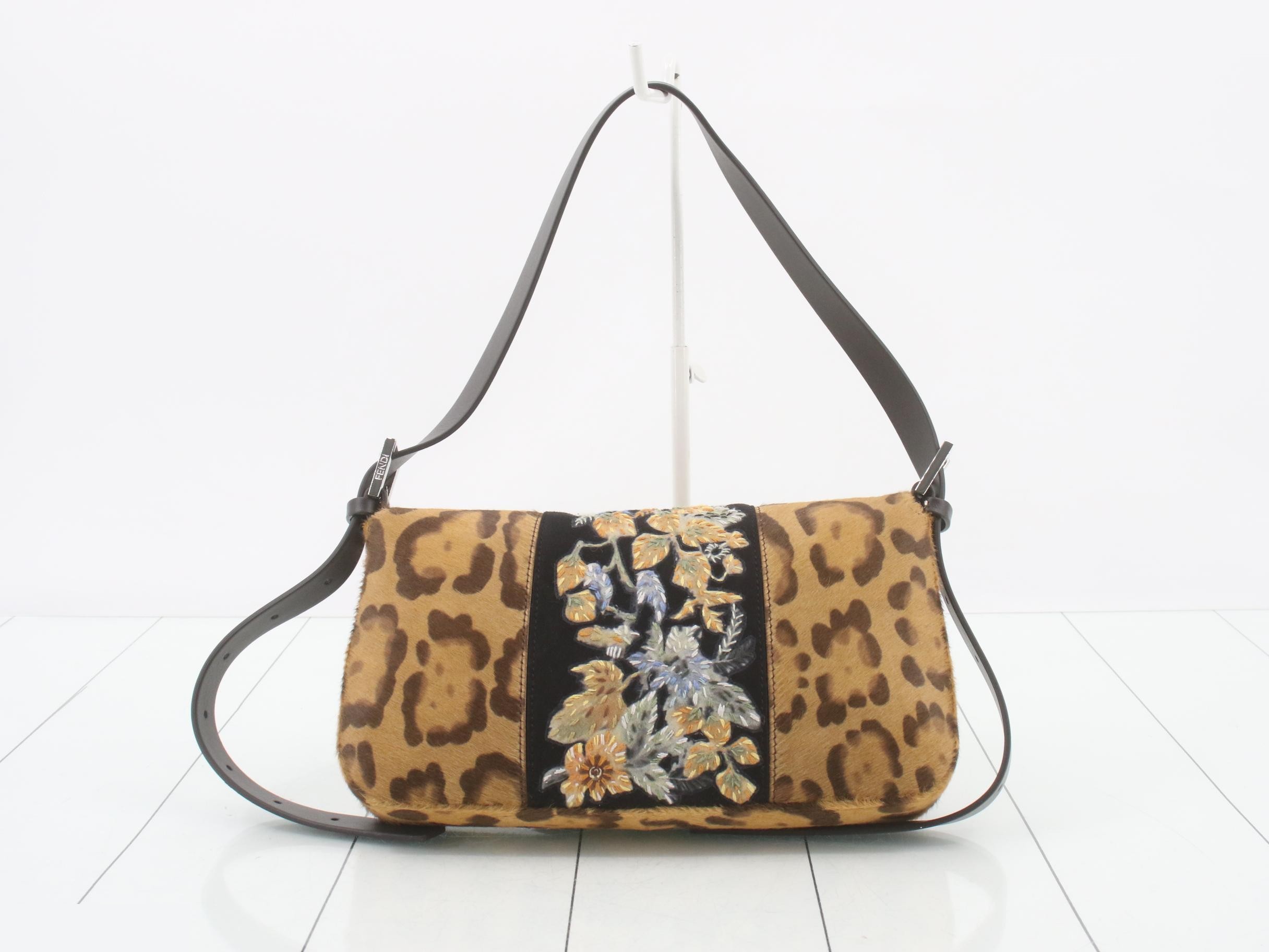 Leopard print floral Mamma Bucket bag — view 2
