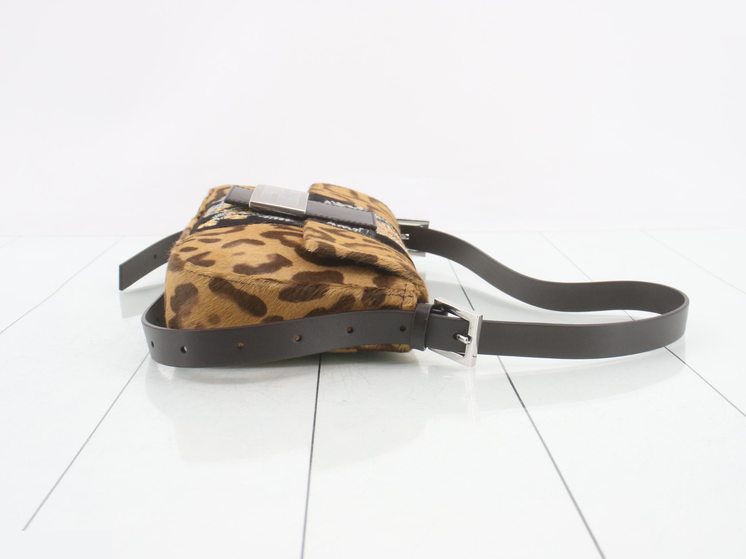 Leopard print floral Mamma Bucket bag — view 3