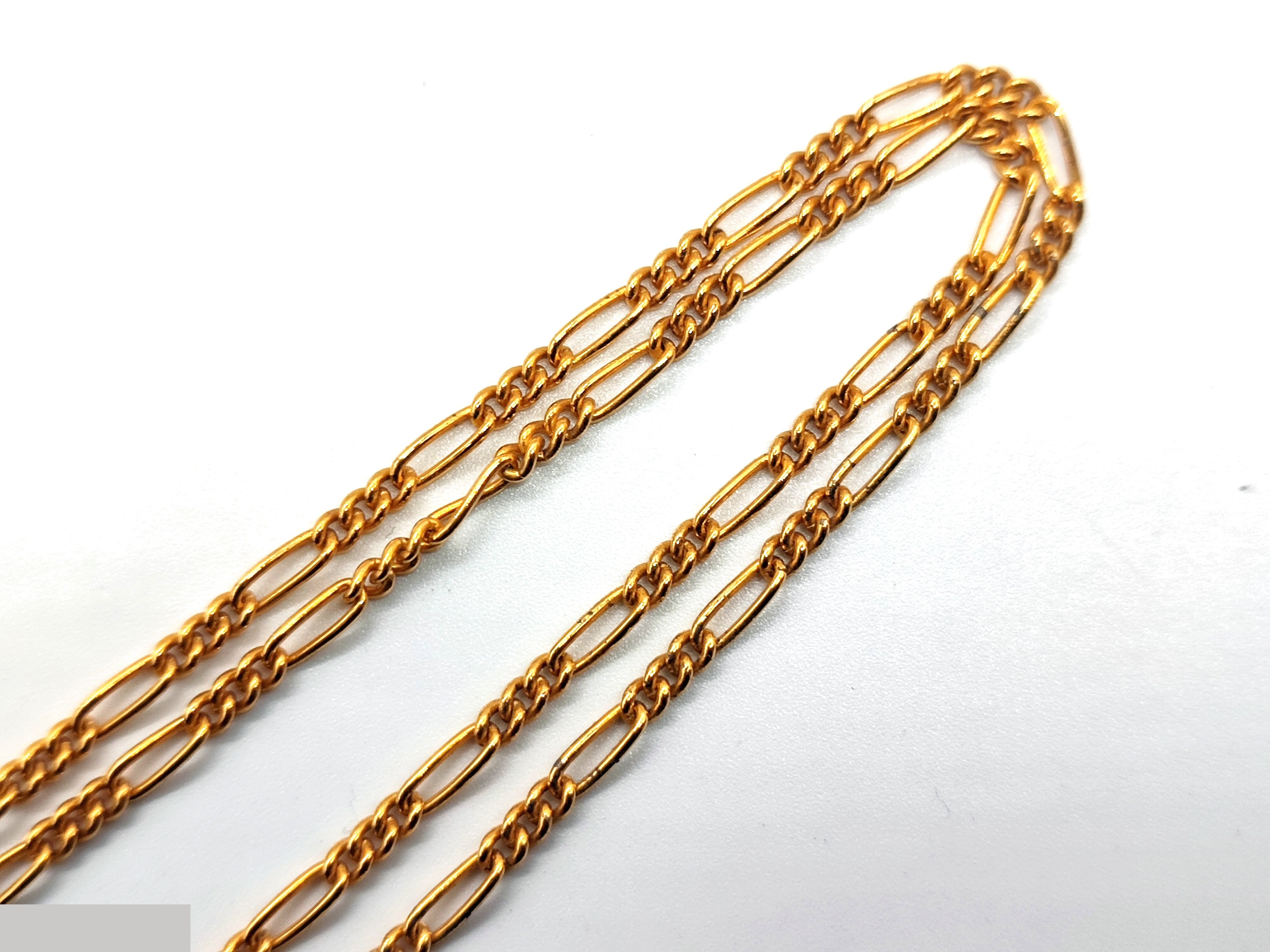 Coco Mark Rhinestone Circle Necklace 1982, Chain approx. 40cm — view 10