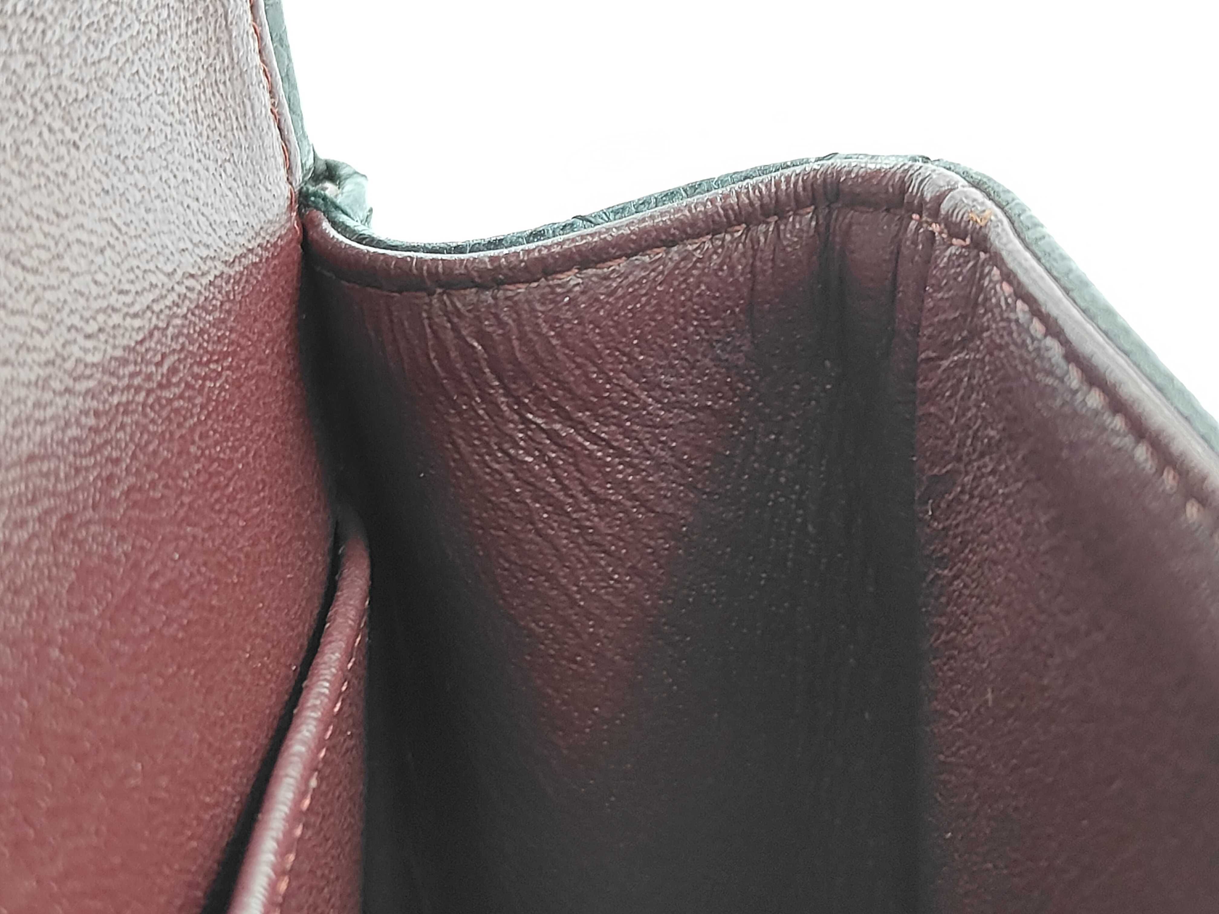 Matelassé Double Flap 23 Caviar Skin Black Serial Number 27 Seal Shoulder Bag — view 9