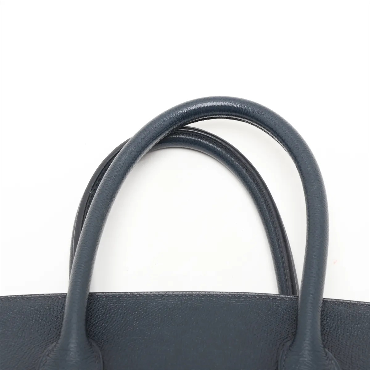 [Individually packaged] Hermes Birkin 35 Letournée Courchevel Blue Indigo Gold Hardware H:2004 — view 6