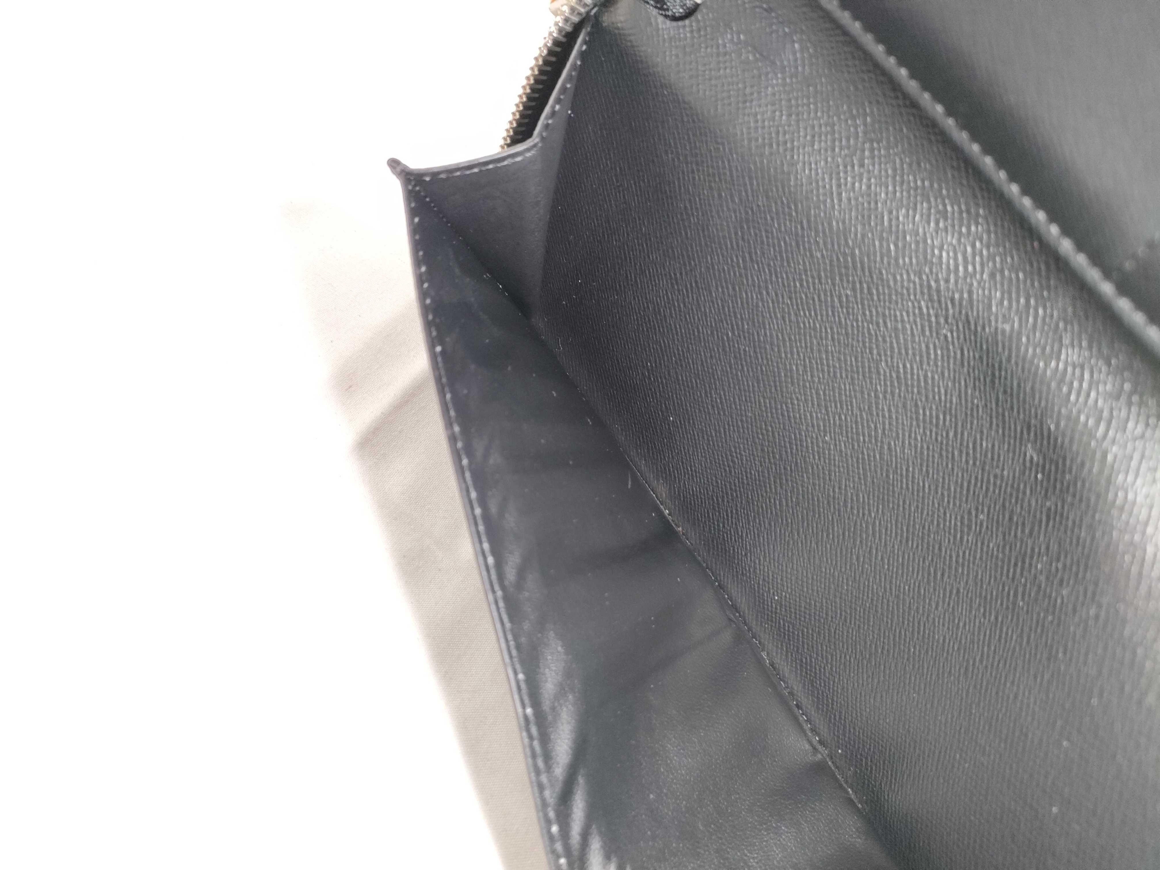 Taiga Zippy Vertical Wallet with IC Tag and Silver Hardware — view 12