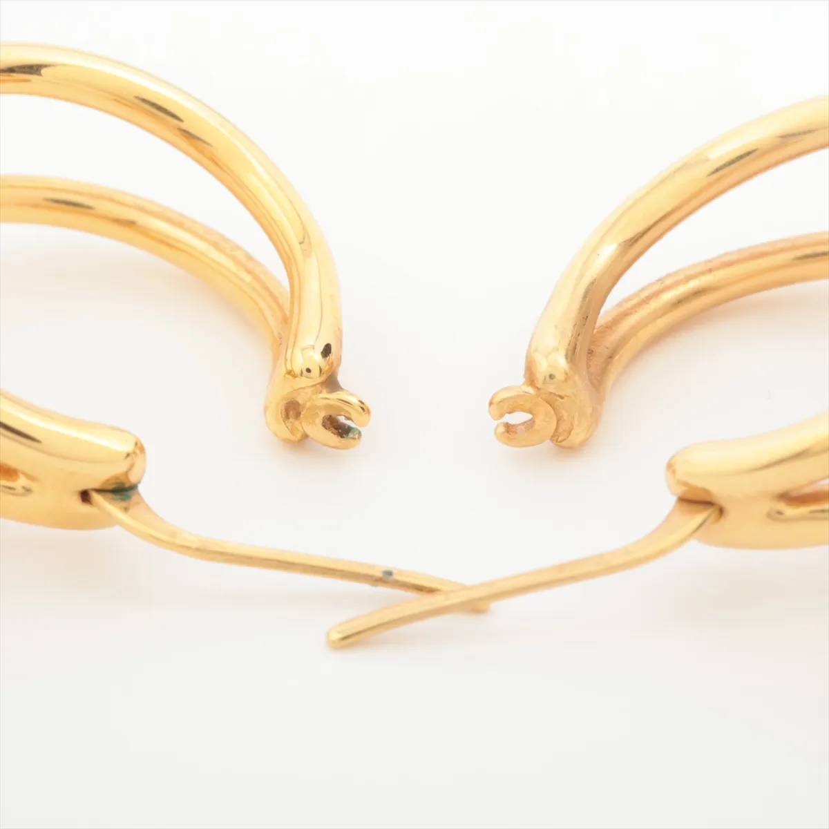 Double Knot Earrings (for both ears) GP Gold — view 4