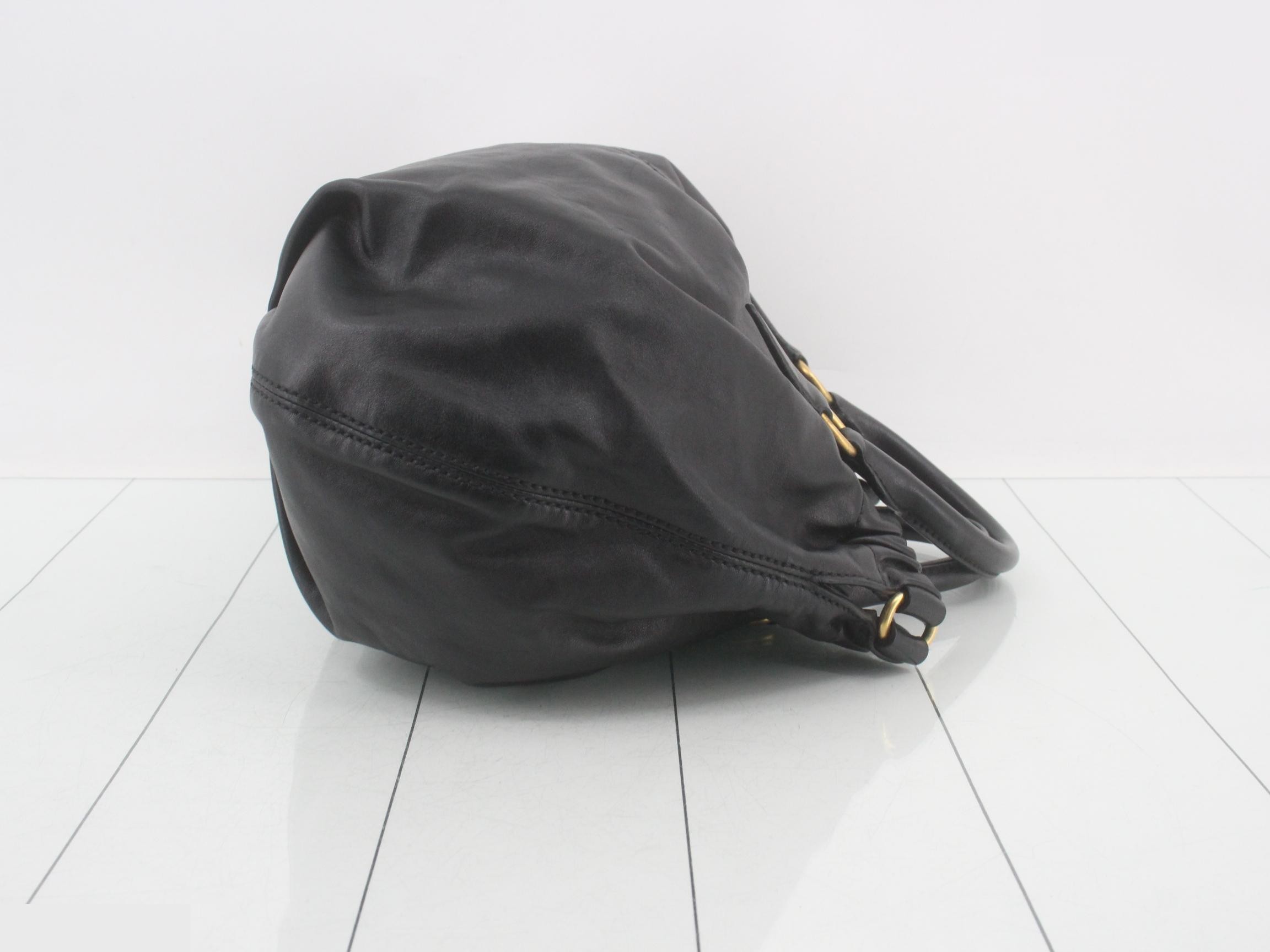 Black tote bag — view 3