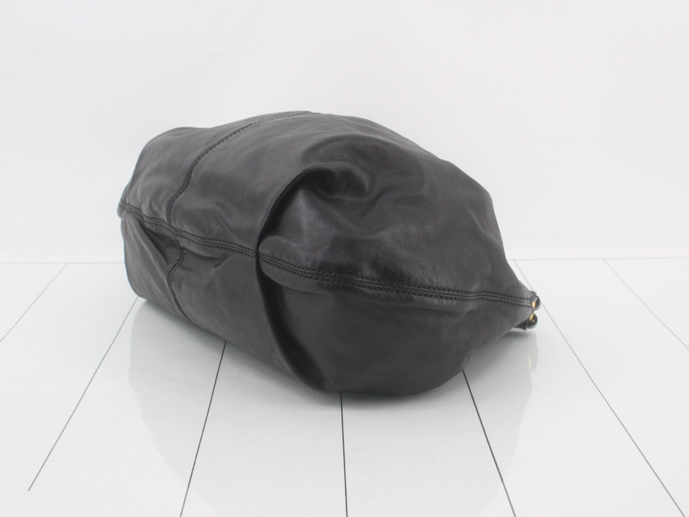 Black tote bag — view 6