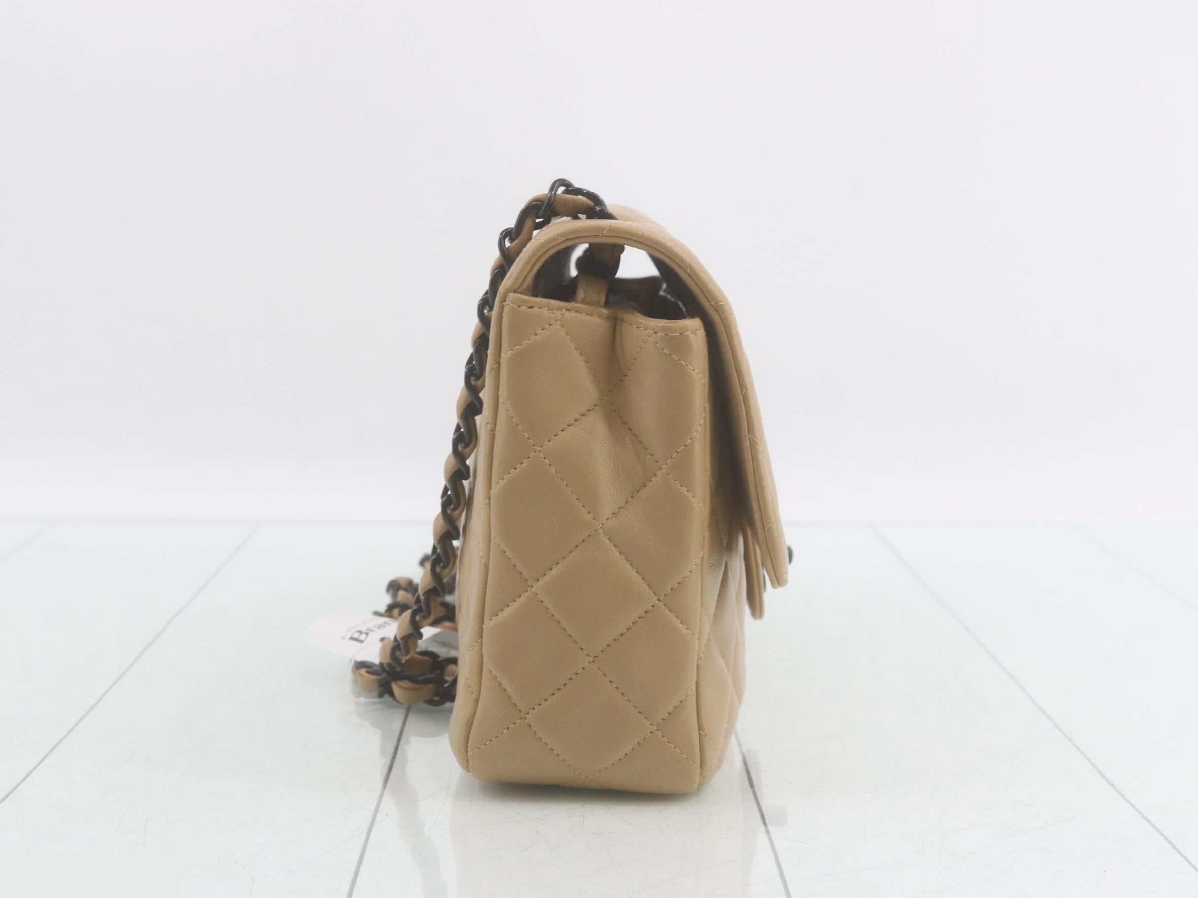 Matelassé Chain Shoulder Bag — view 4