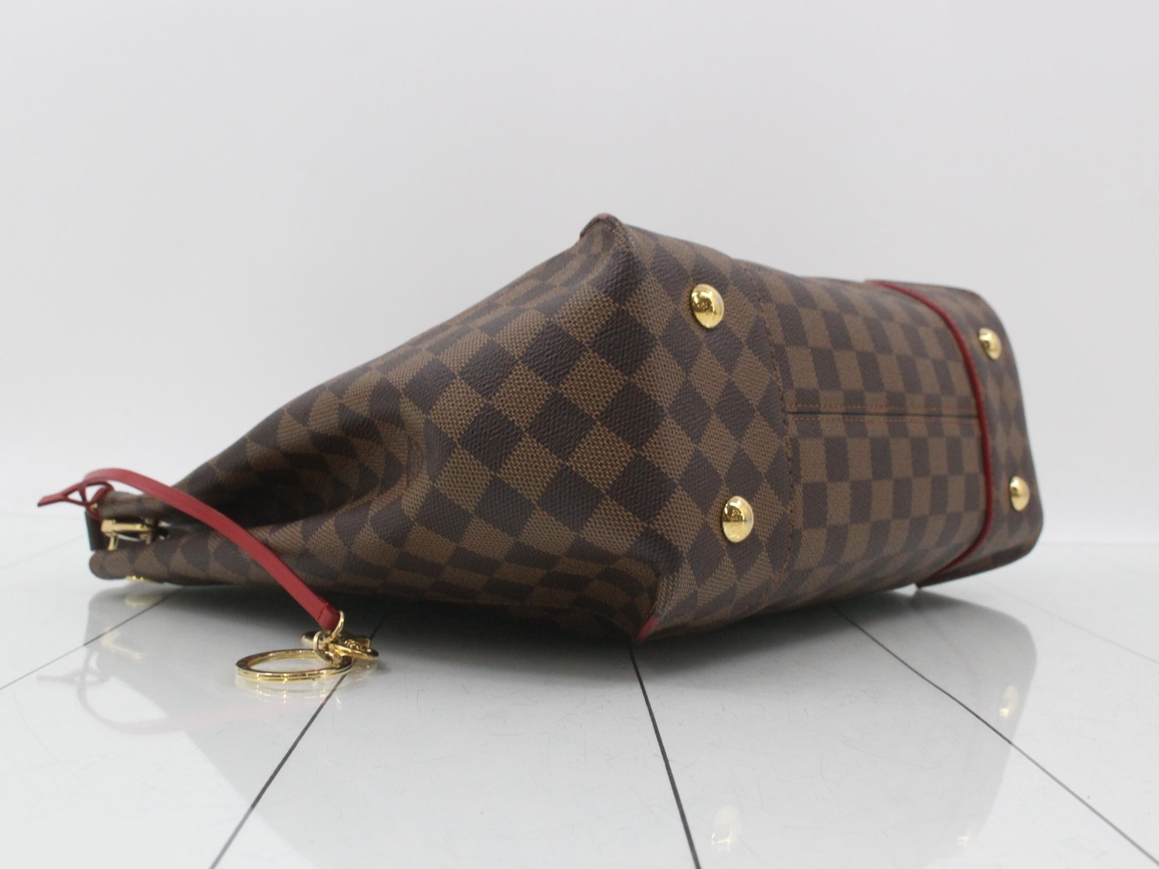 Damier Caissa Hobo Shoulder Bag — view 5