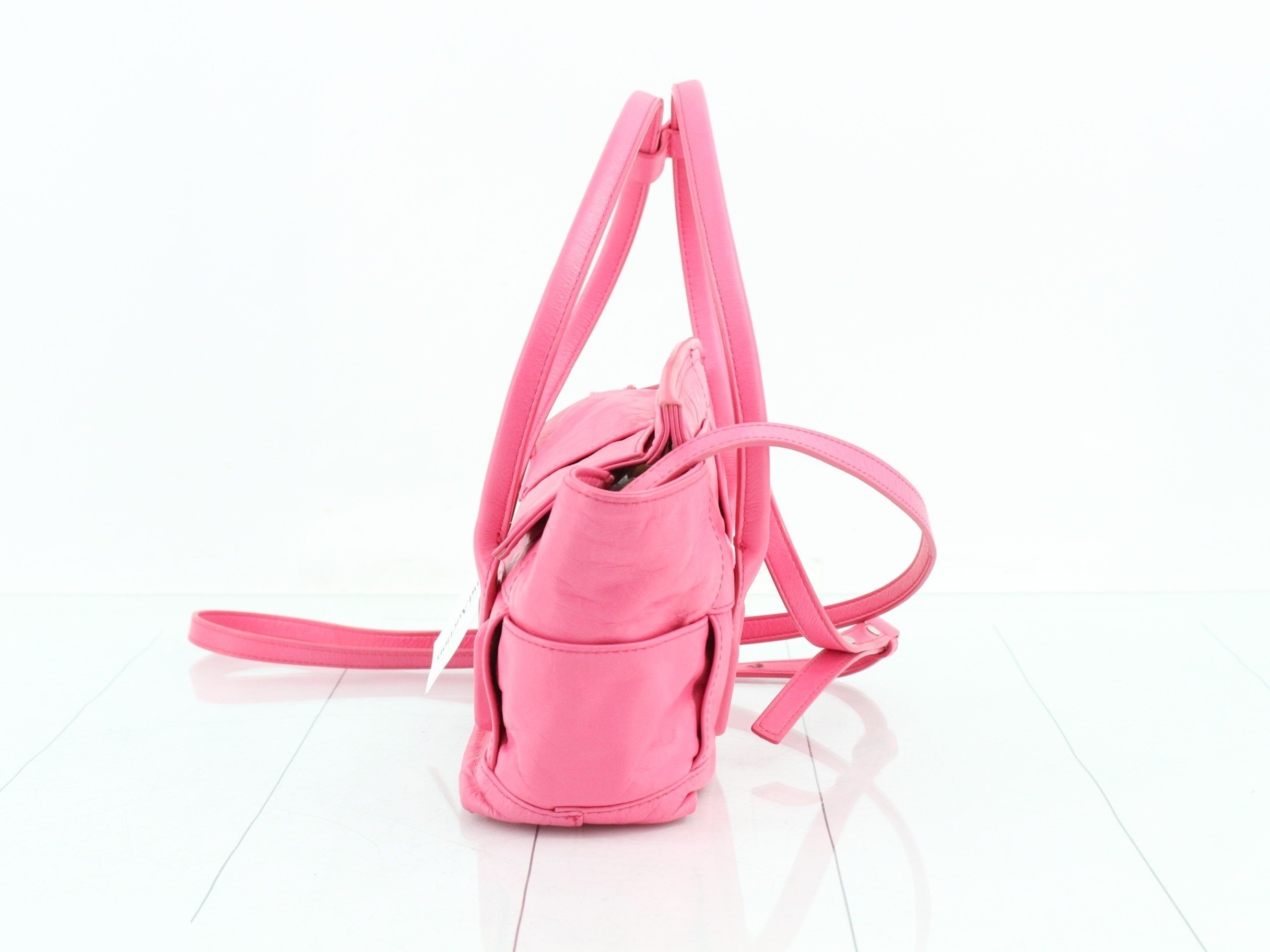 Arco Mini Maxi Intrecciato Leather 2-Way Shoulder/Handbag — view 3